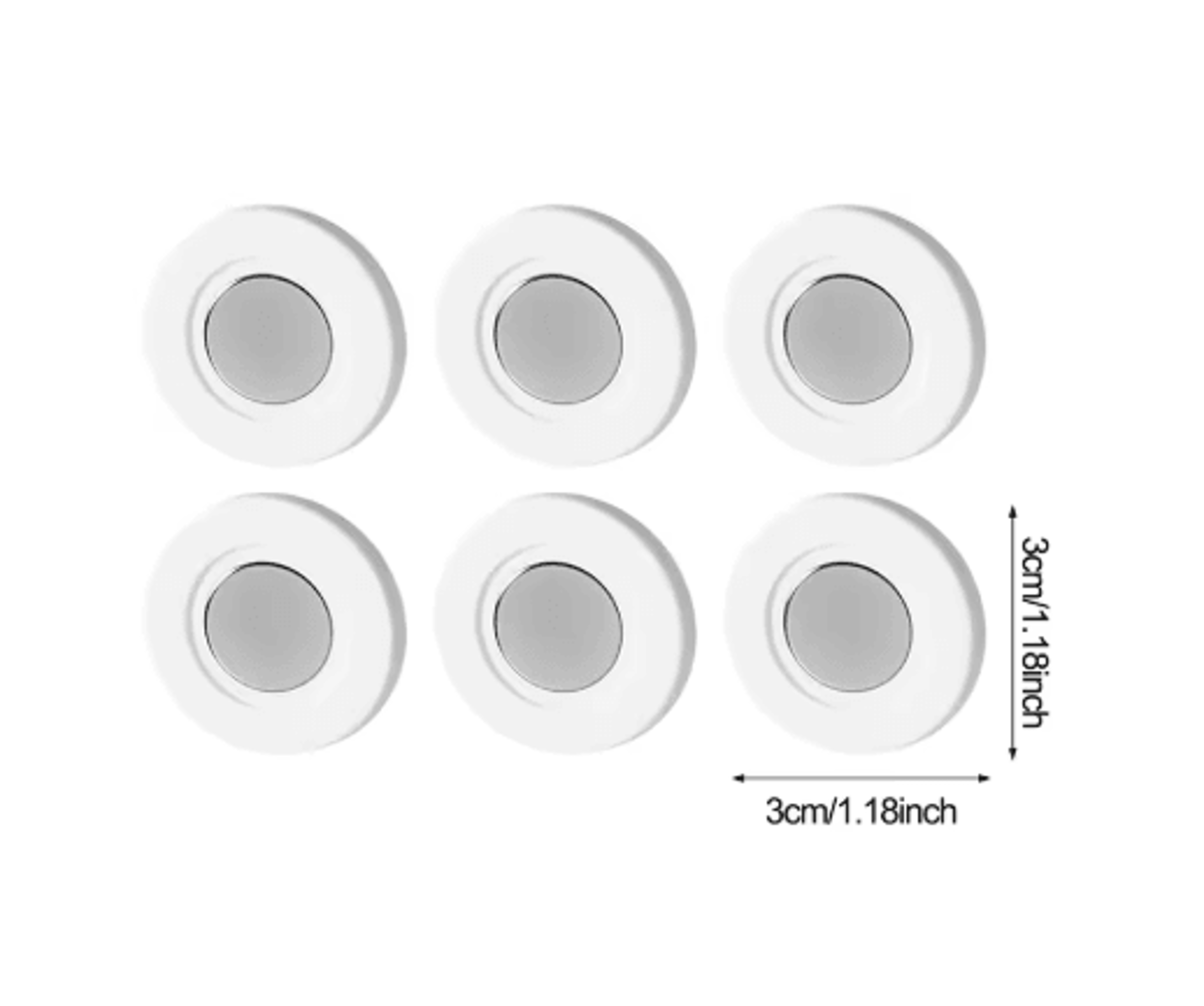 Strong Magnetic Remote Control Holder Self Adhesive Magnet Hook For Home Office And School 6