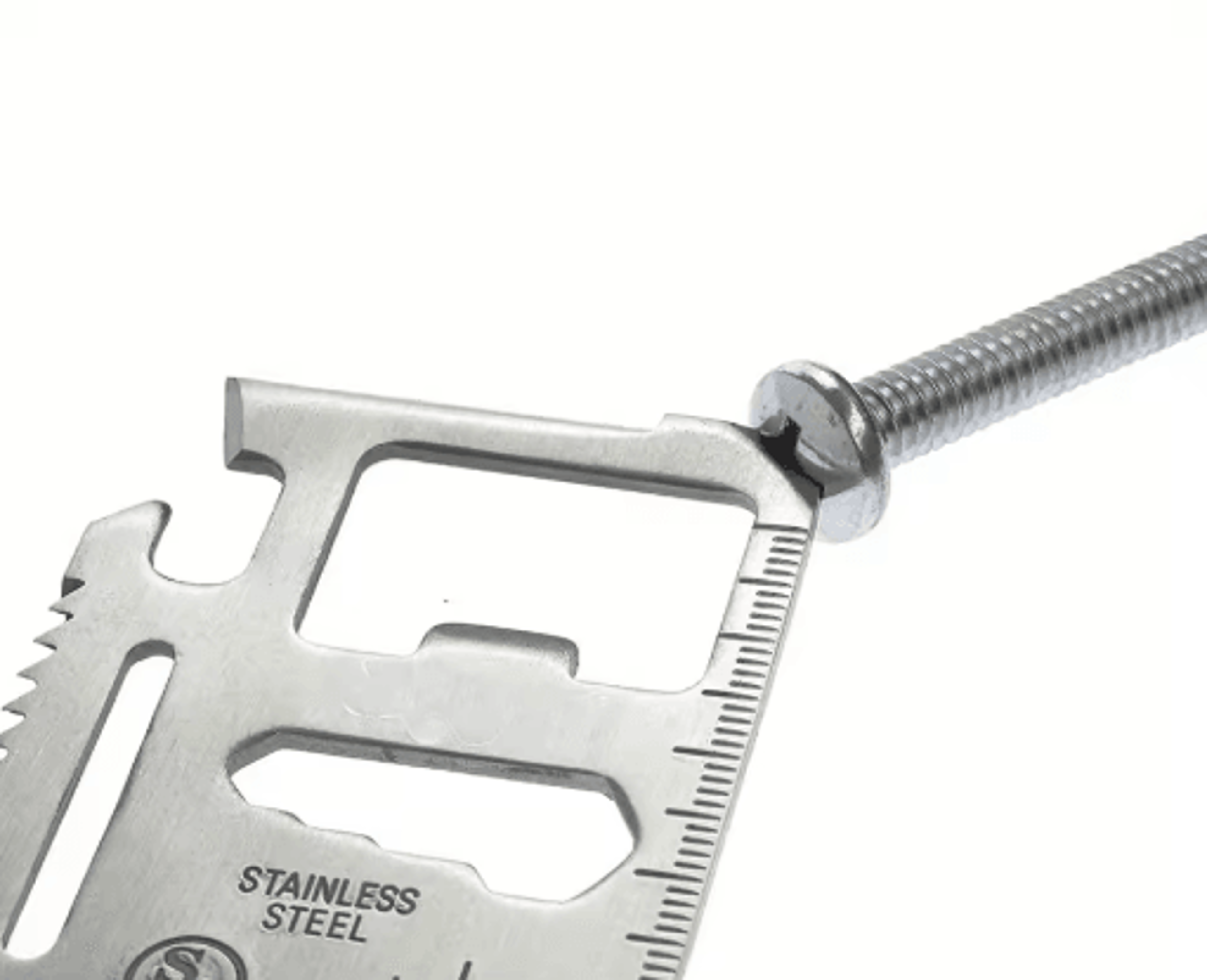 11 In 1 Credit Card Multi Tool Wallet Size Survival Tool With Knife And Bottle Opener 3