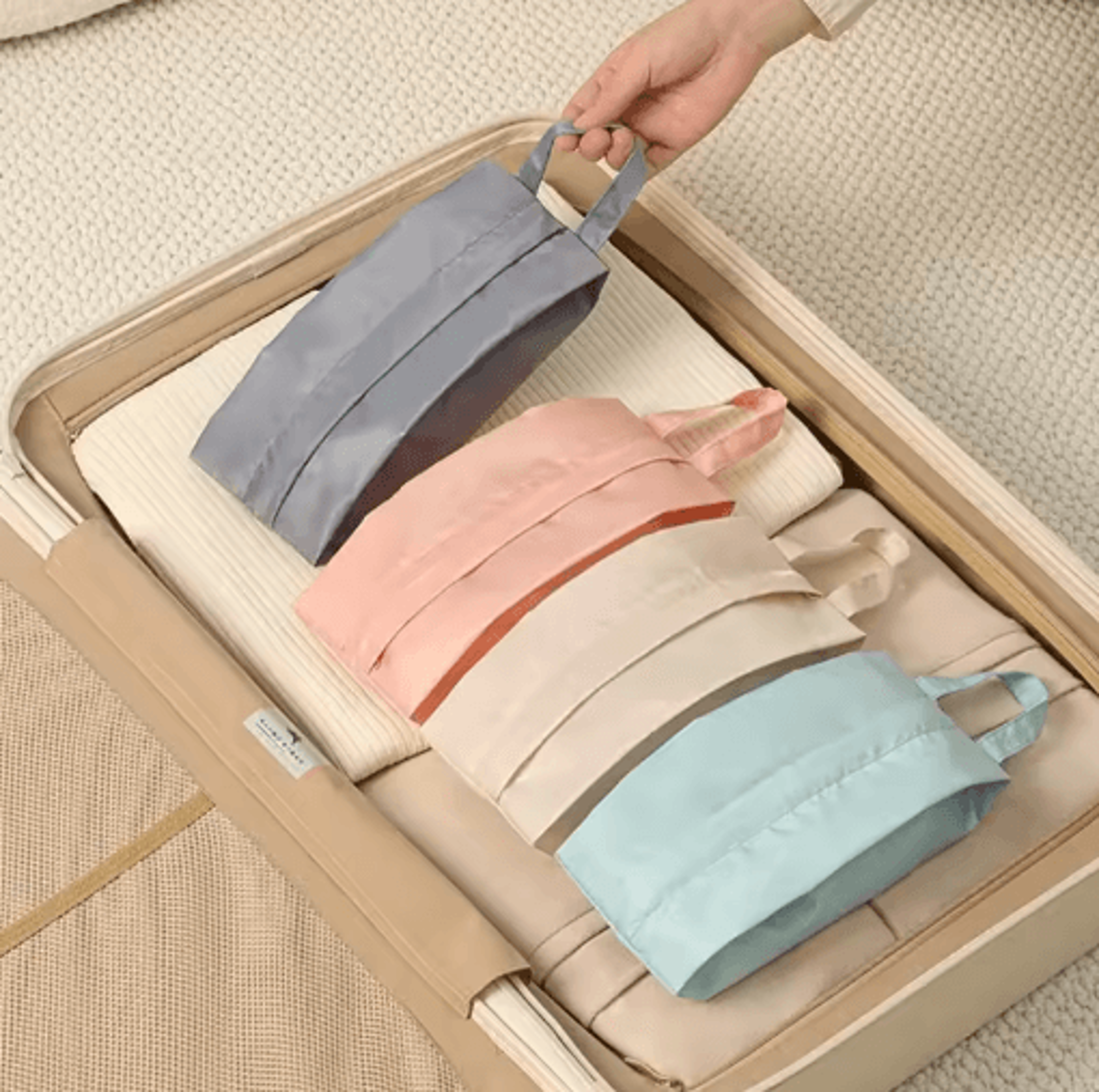 Travel Underwear Organizer Bag  MultiFunction Portable Storage For Underwear Socks  Lingerie 6