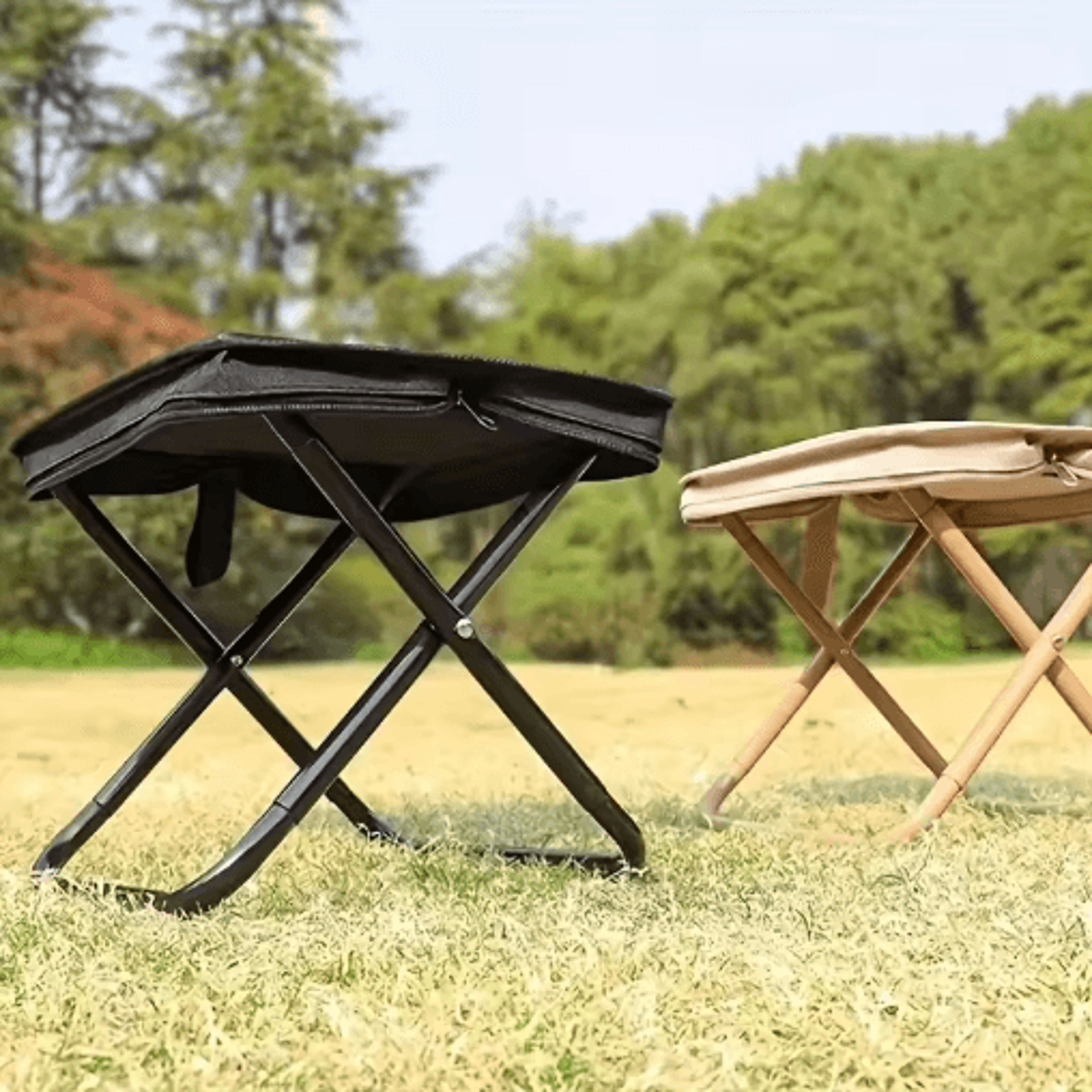 Portable Multifunctional Outdoor Folding Stool  Ultralight Picnic Camping  Fishing Chair 4