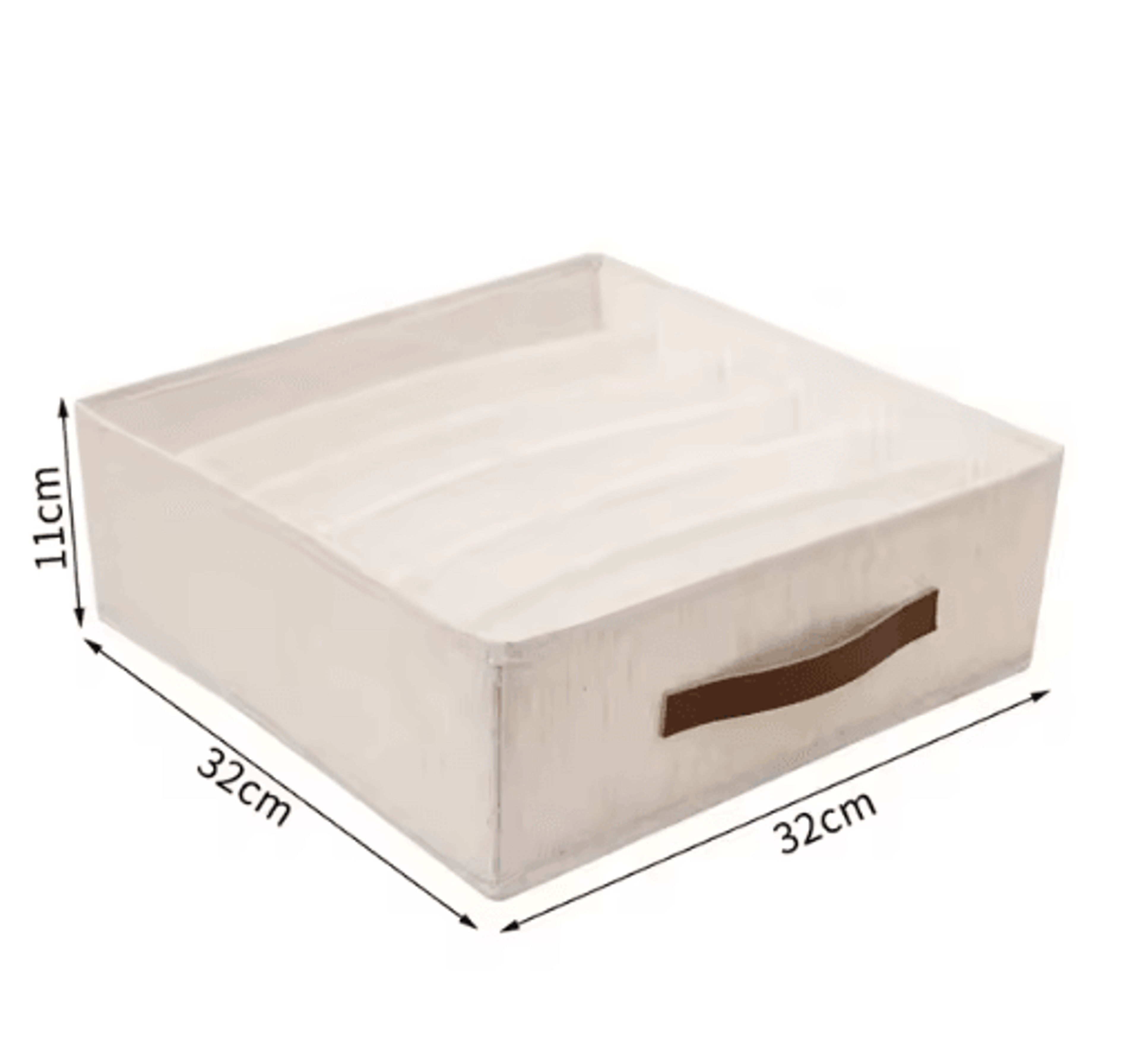 Underwear Drawer Organizer  MultiCompartment Wardrobe Storage Box For Socks  Lingerie 4