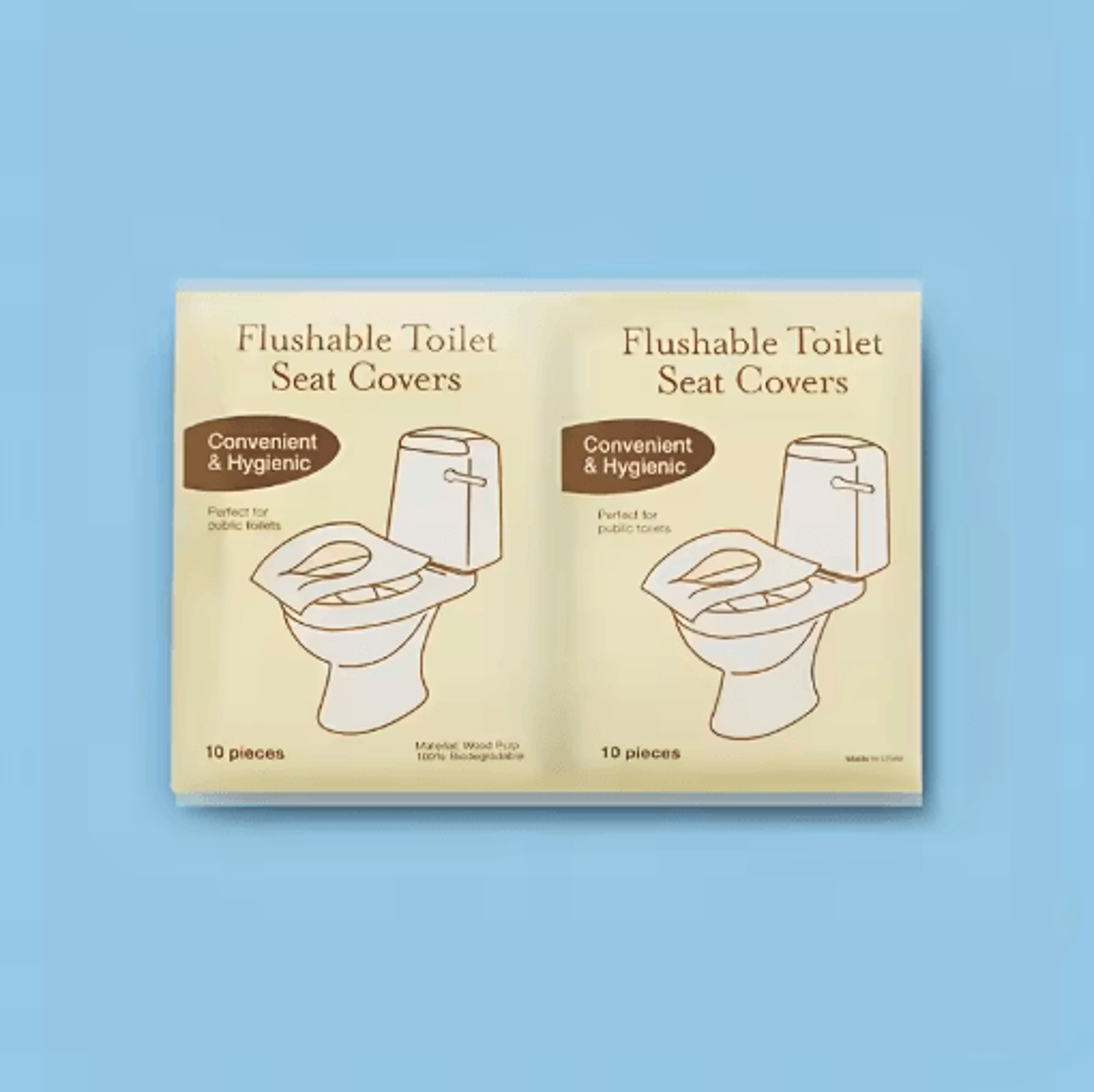 Disposable Toilet Seat Covers 2050100Pack  Thickened Hygienic Paper Toilet Mats For Travel  Home 5