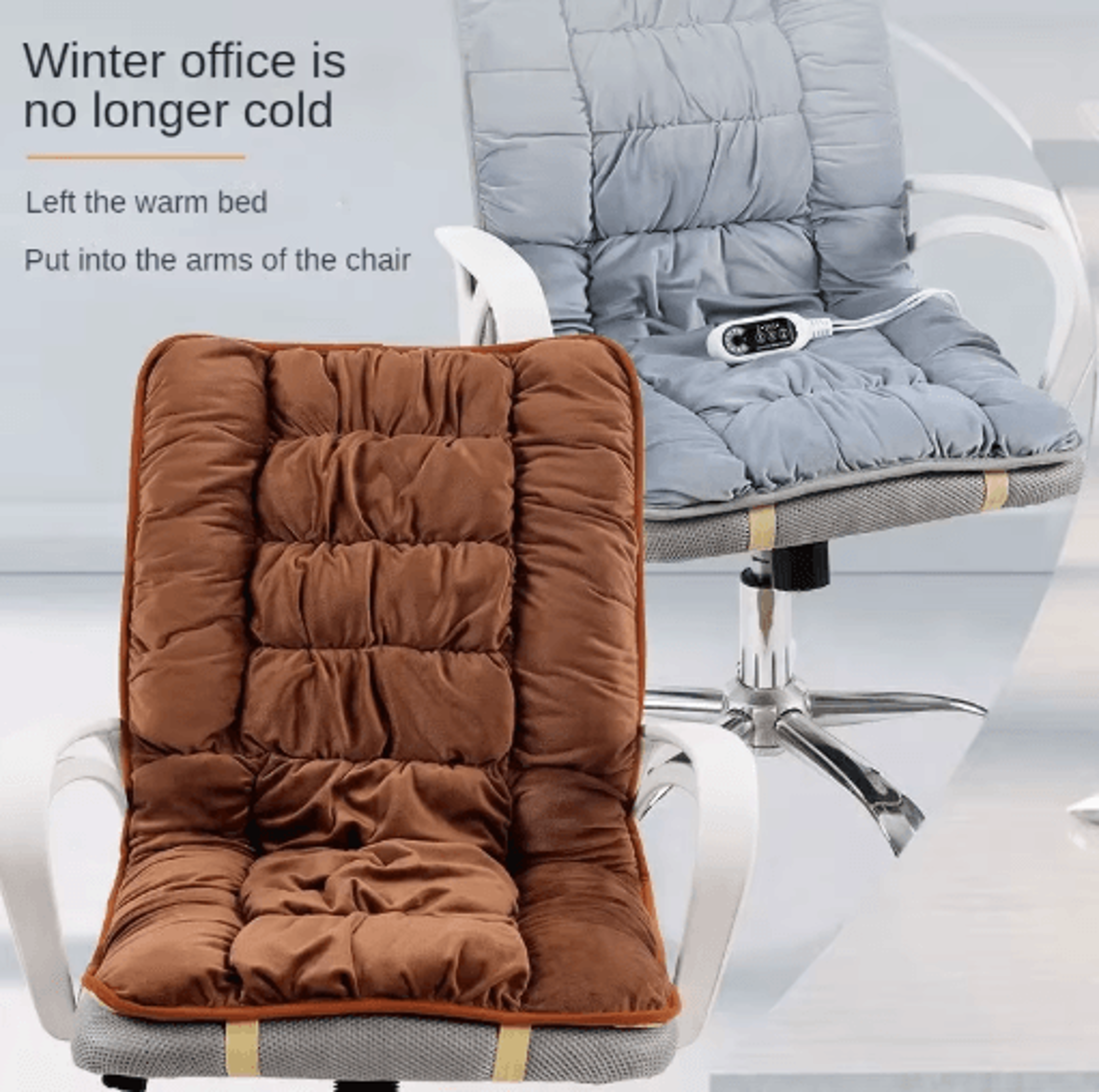 Electric Heated Seat Cushion With Adjustable Thermostat 7