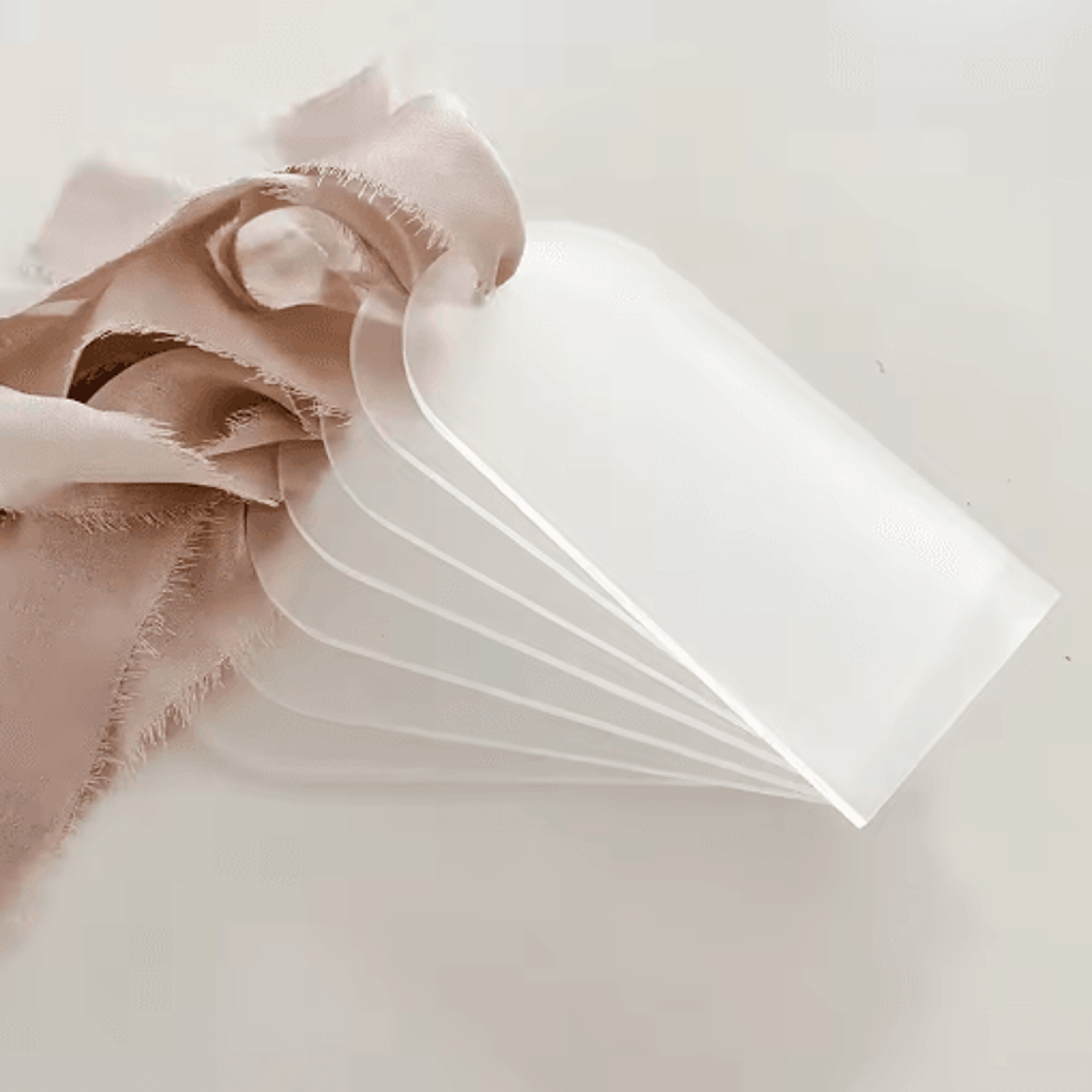 diy acrylic wedding place cards blank name plate arches for table settings and seating charts 10 to 50pcs