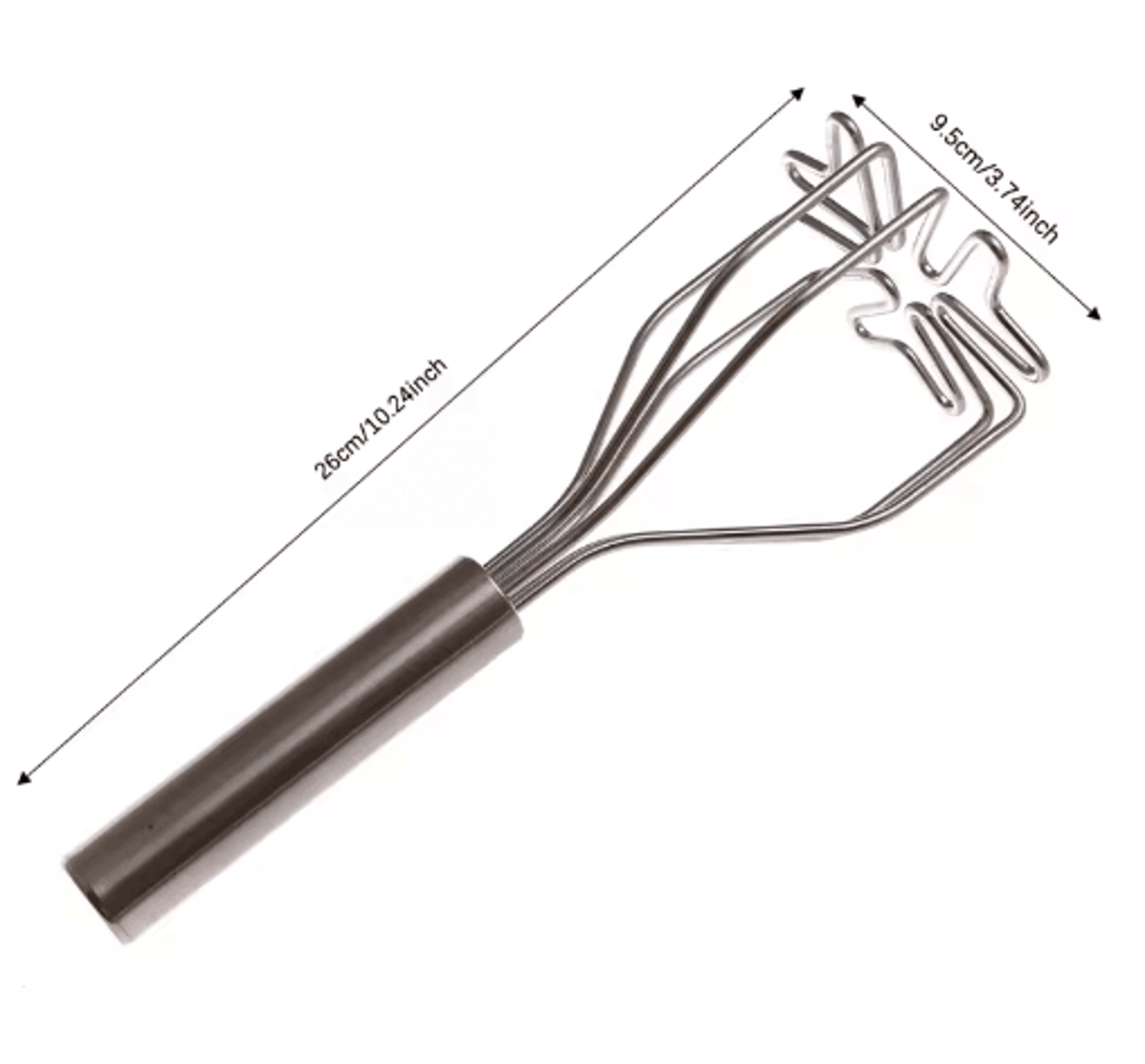 PurePress Stainless Steel Potato Ricer And Masher For Smooth Purees 2