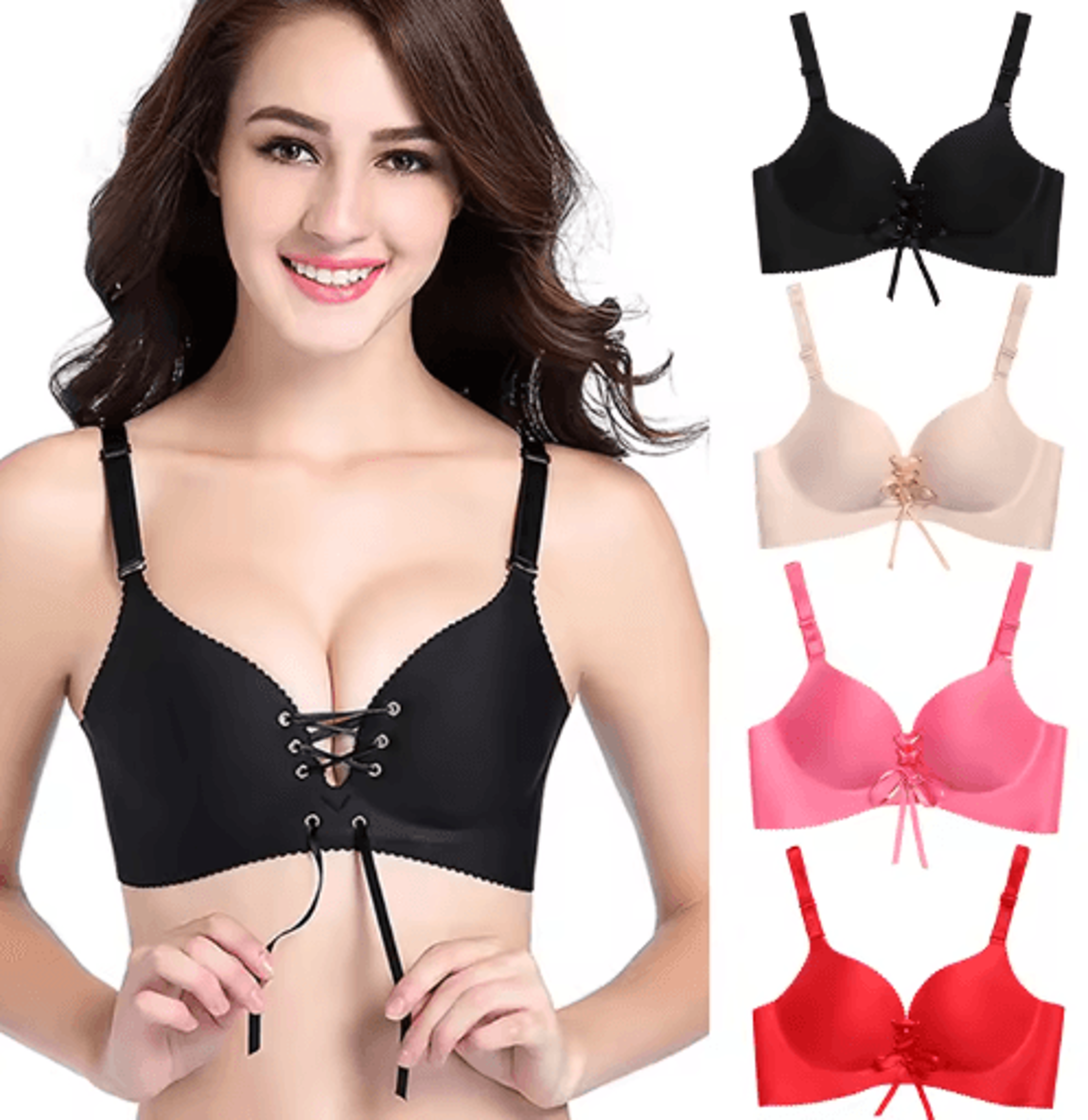 seamless push up wireless cotton bralette comfortable everyday lingerie for women
