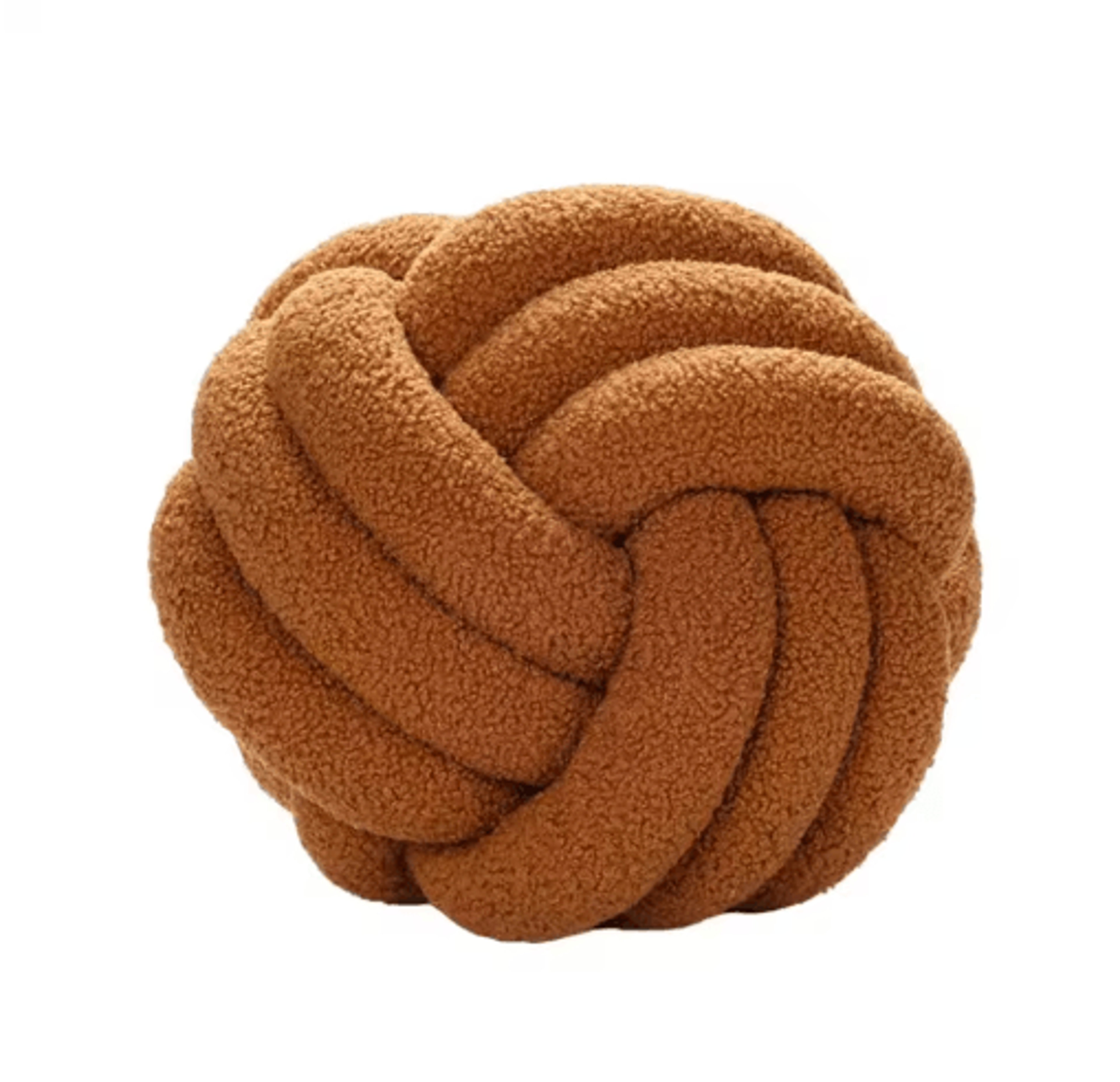 Handwoven Knotted Ball Pillow  Eco Friendly Decorative Plush Throw Cushion 3