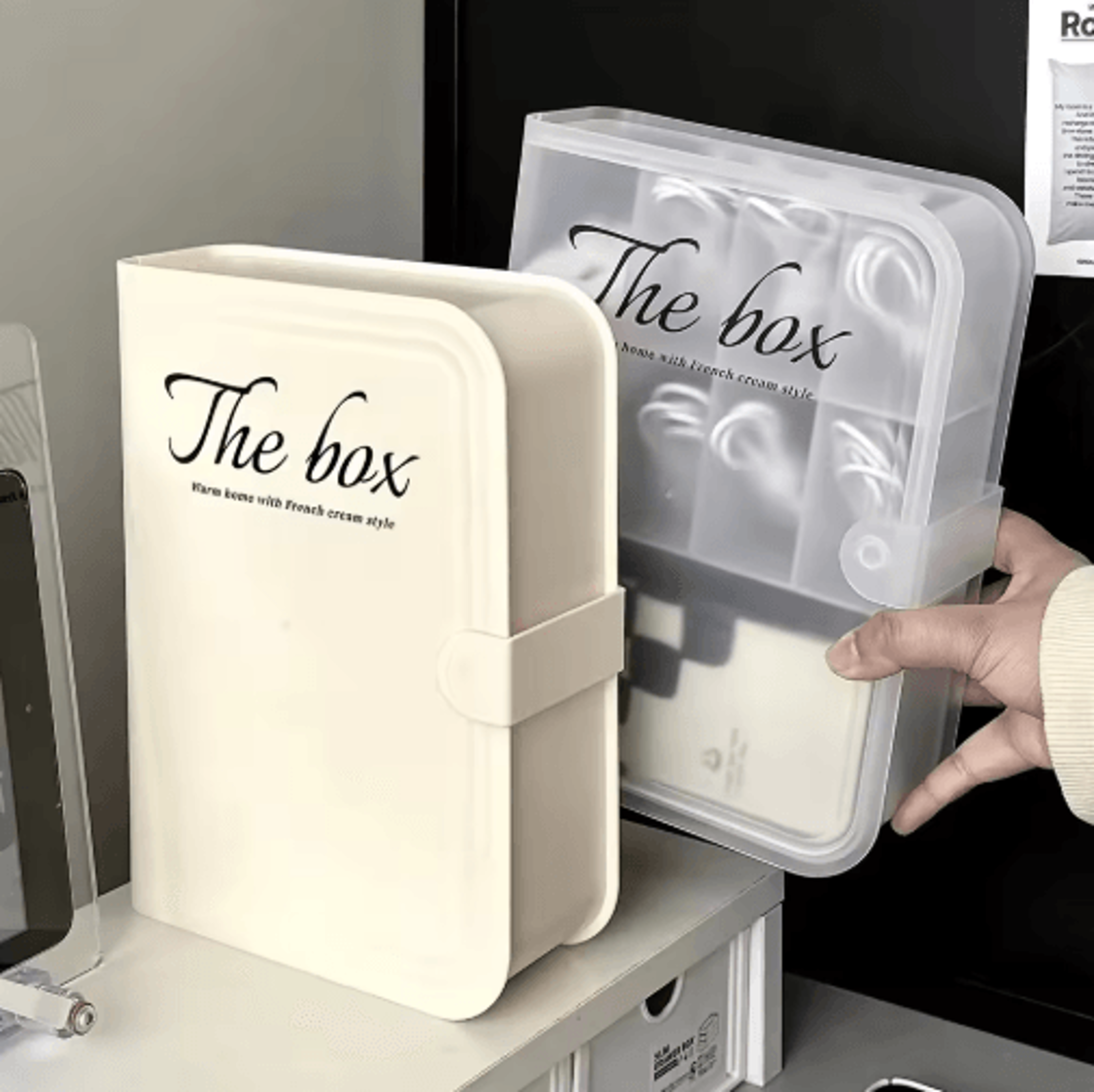 multi purpose power cord organizer desktop cable management box