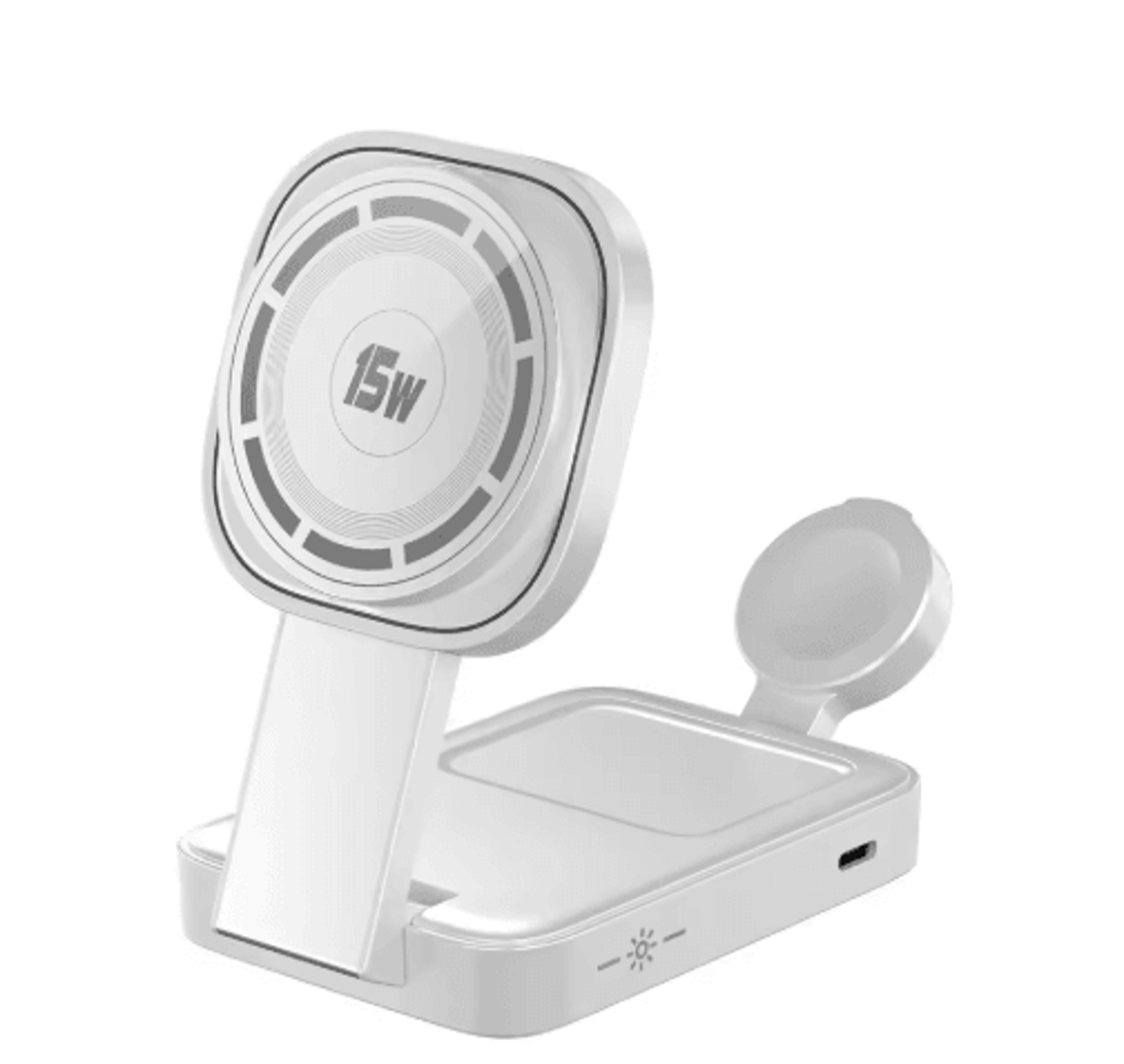 PowerFold 3in1 MagSafe Charging Station  Foldable Wireless Charger For IPhone Apple Watch  AirPods 3
