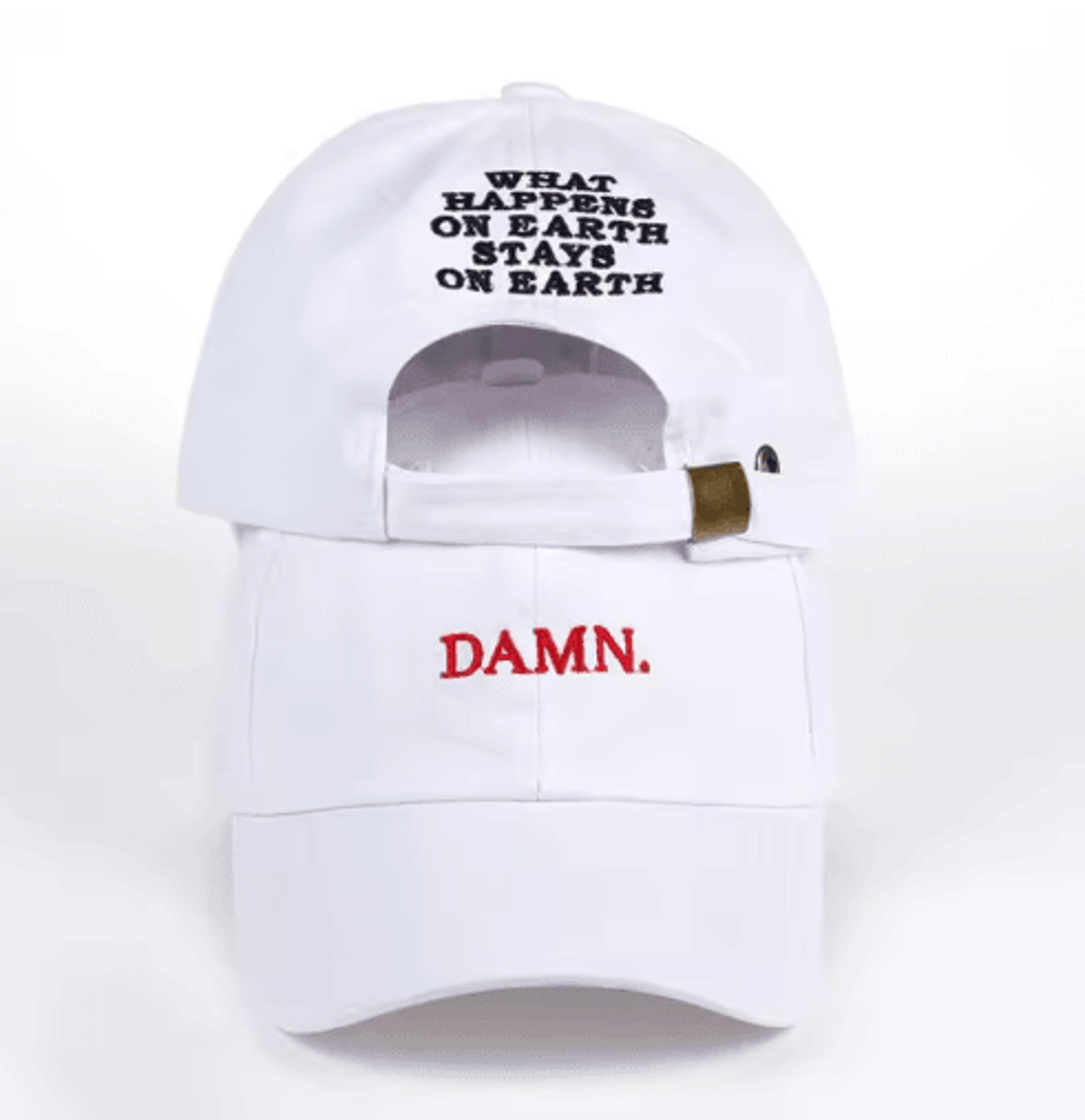 Luxury DAMN Embroidered Snapback Cap  Unisex Hip Hop Designer Baseball Hat 3