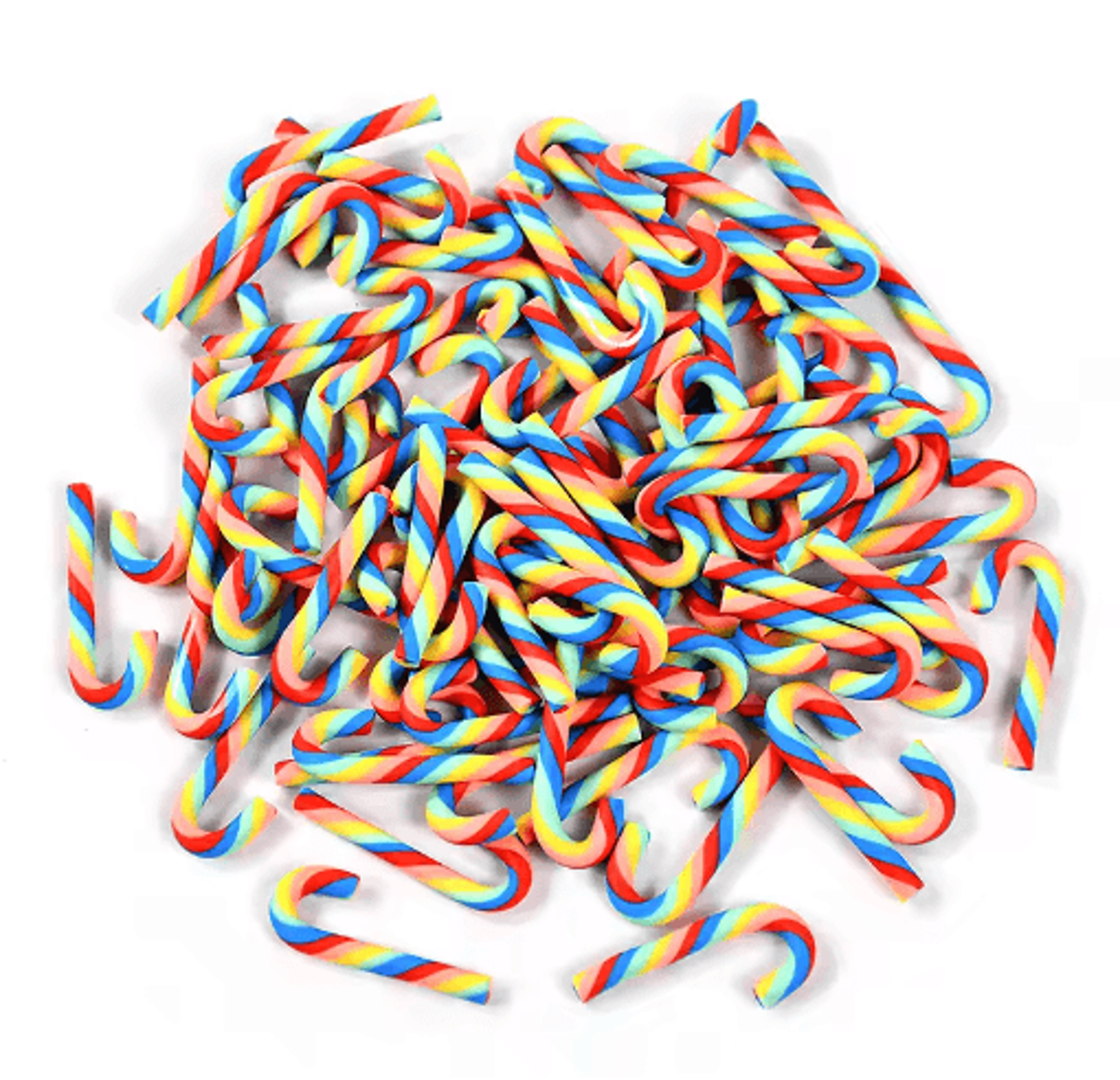 Mini Resin Candy Cane Ornaments For Christmas Tree  DIY Crafts 4