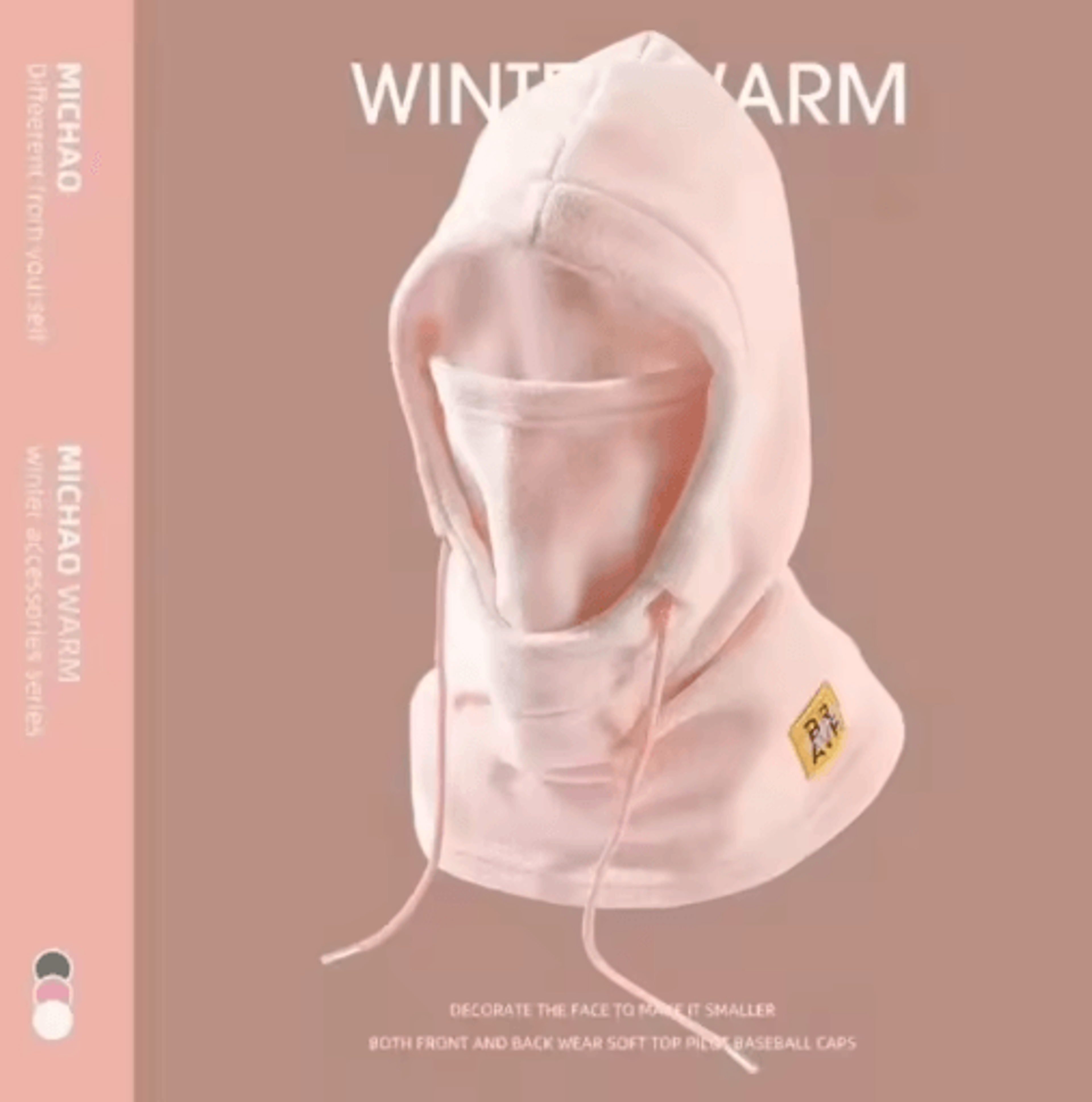Warm 3in1 Winter Balaclava Hat With Mask And Neck Warmer For Cold Weather 5