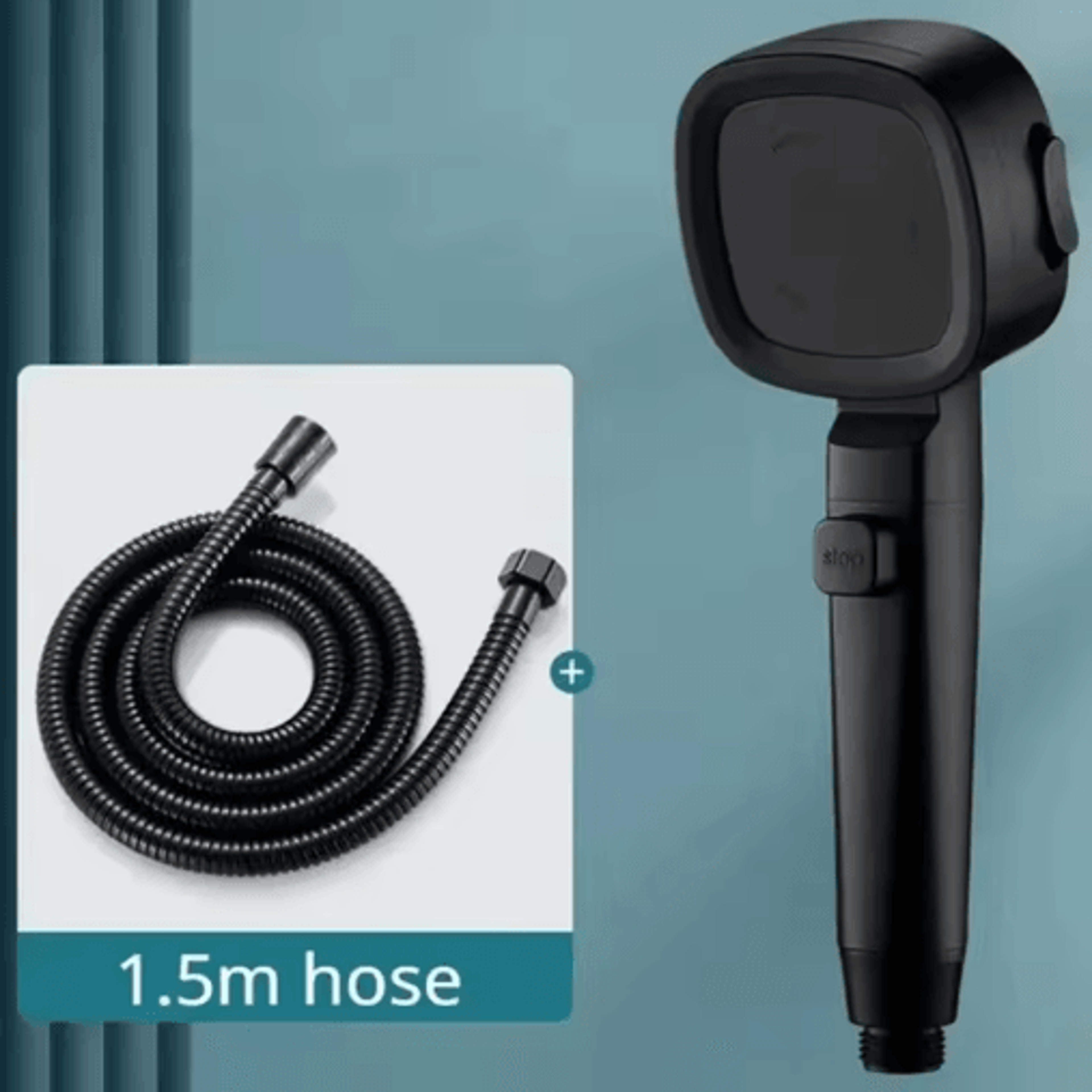 High Pressure Rain Shower Head  Boosted Water Flow Bathroom Upgrade 3