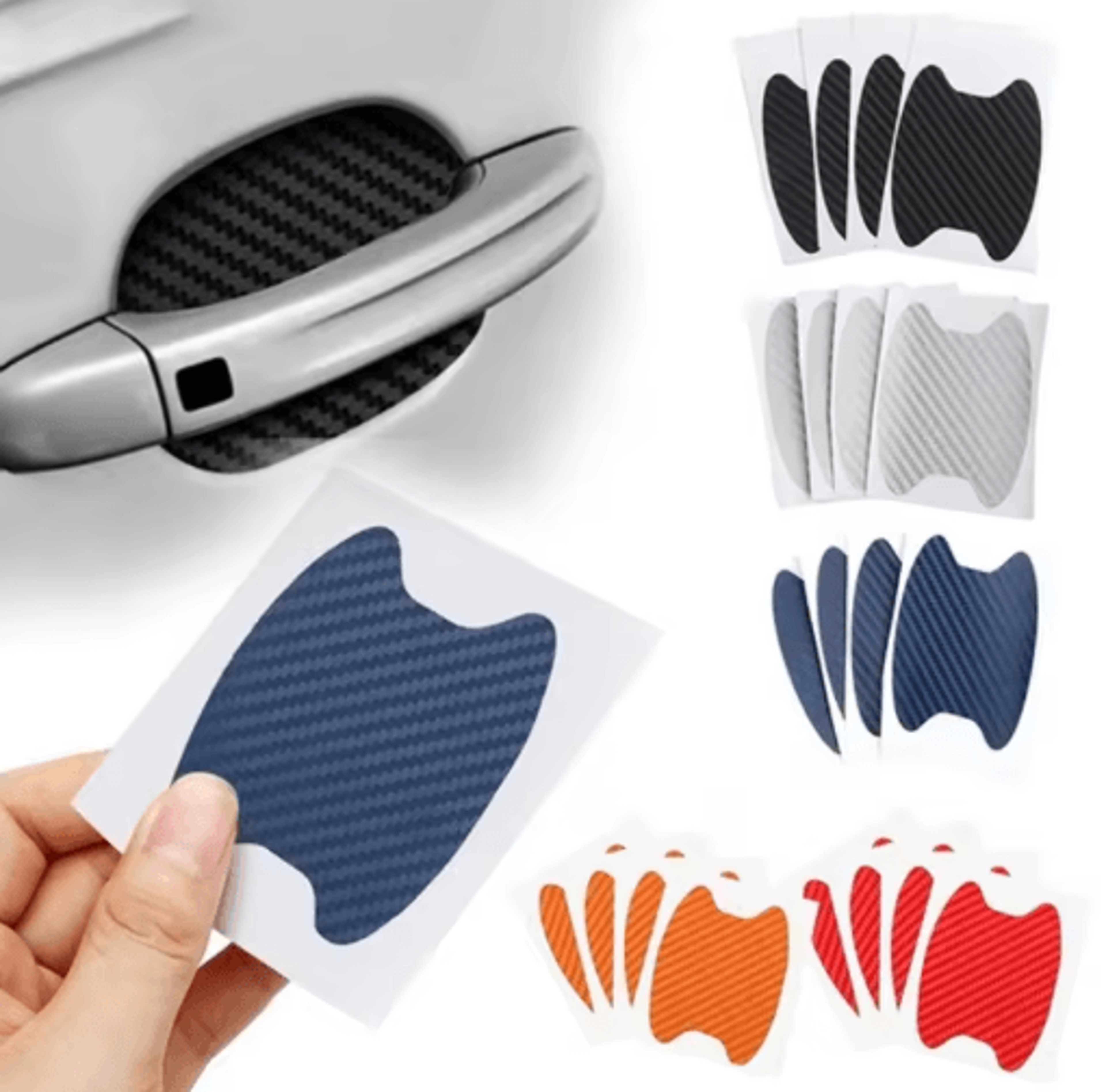 car door handle protector film for scratch-resistant exterior protection