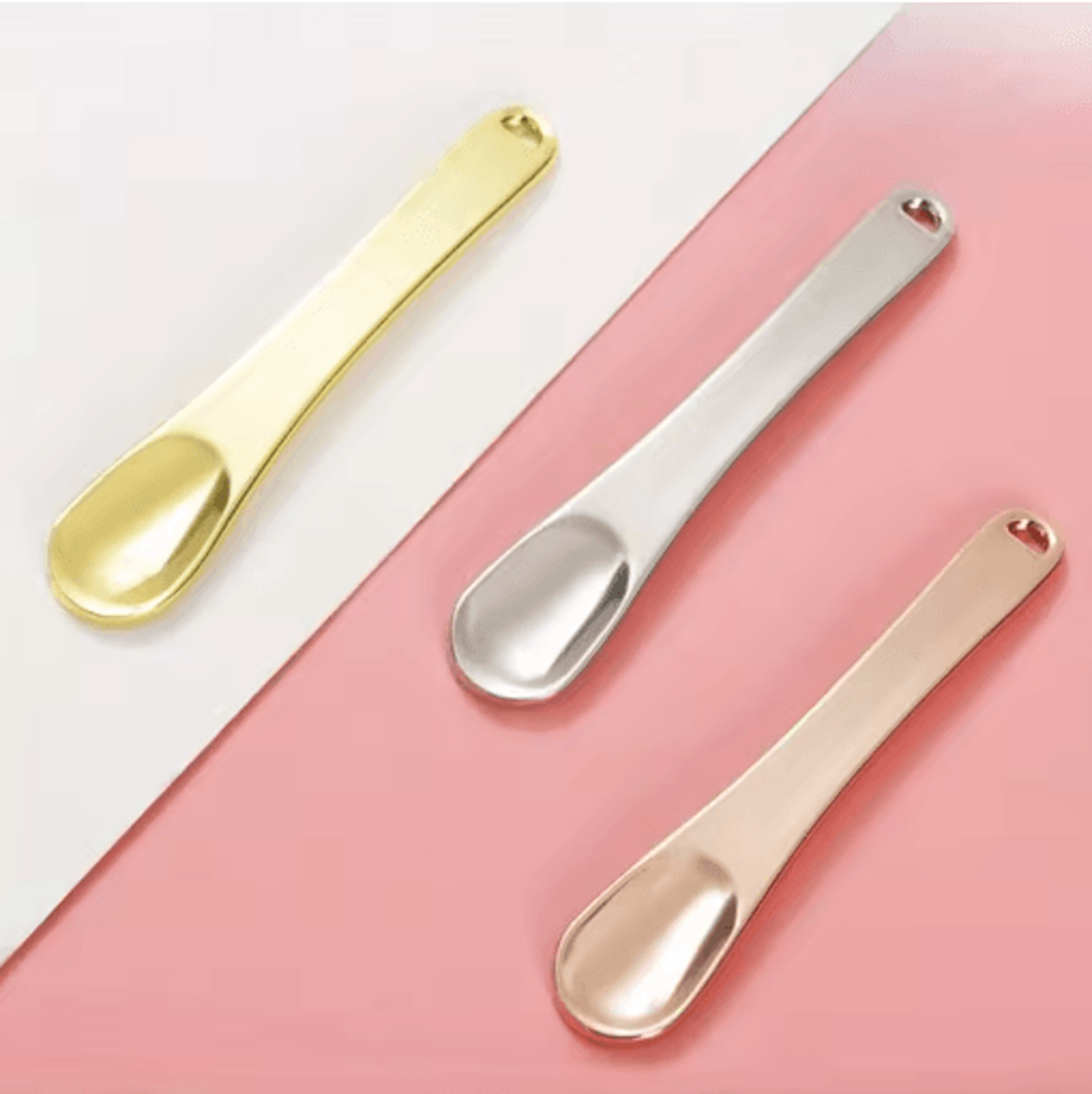 Stainless Steel Eye Cream Applicator Spoon For Hygienic Skincare 6