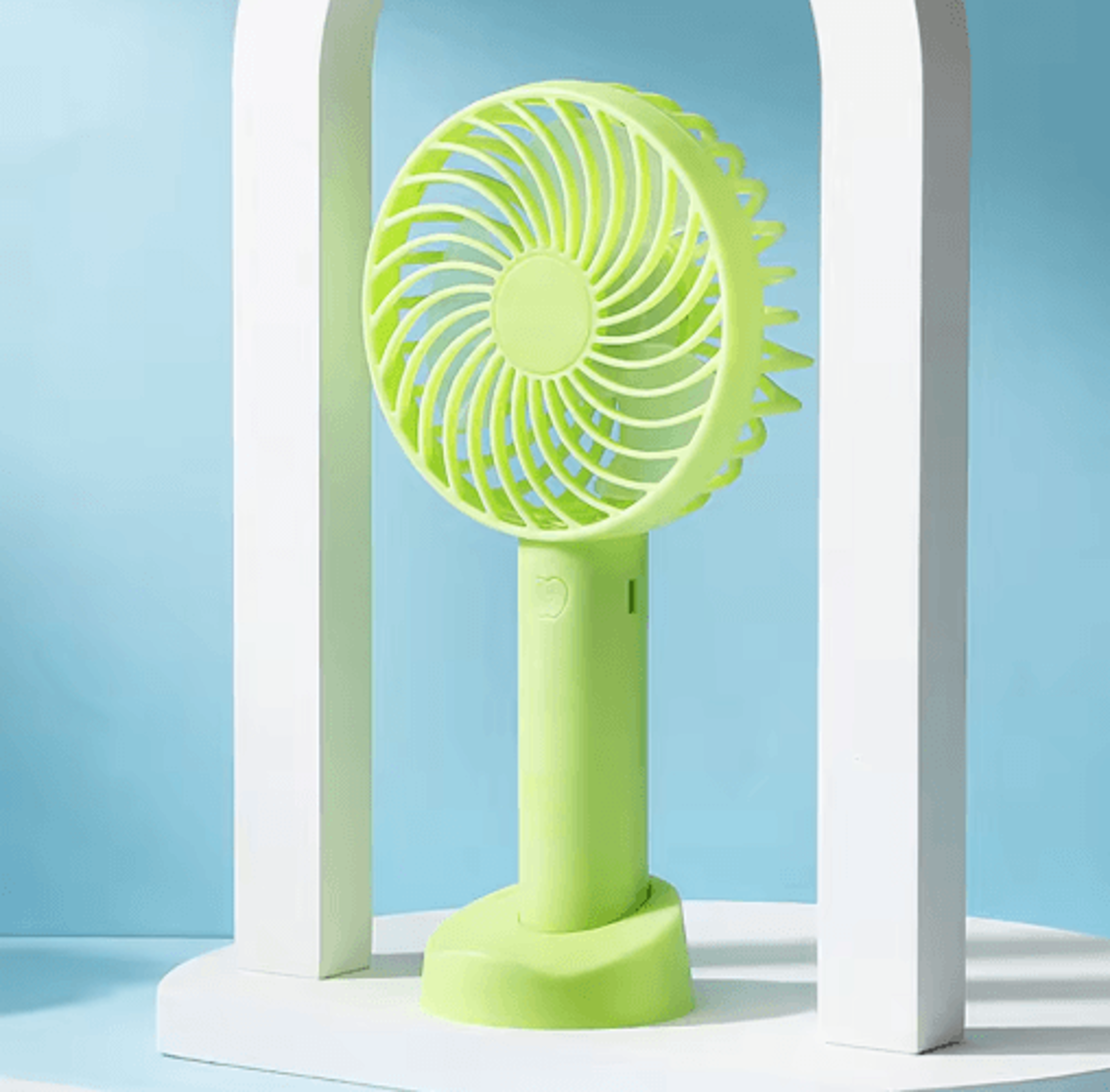 Mini Handheld Fan  USB Rechargeable Portable Desk Fan For Travel  Daily Cooling 3