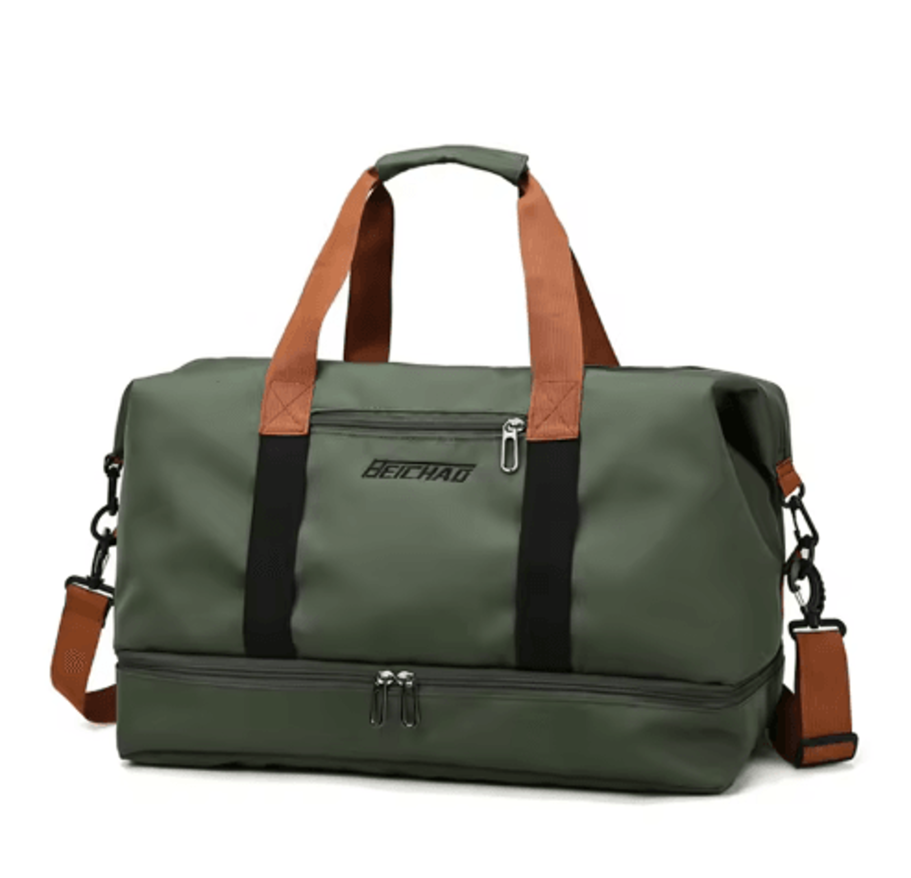 Expandable Travel Duffle Bag  Large Capacity Womens Gym  Overnight Shoulder Bag 3