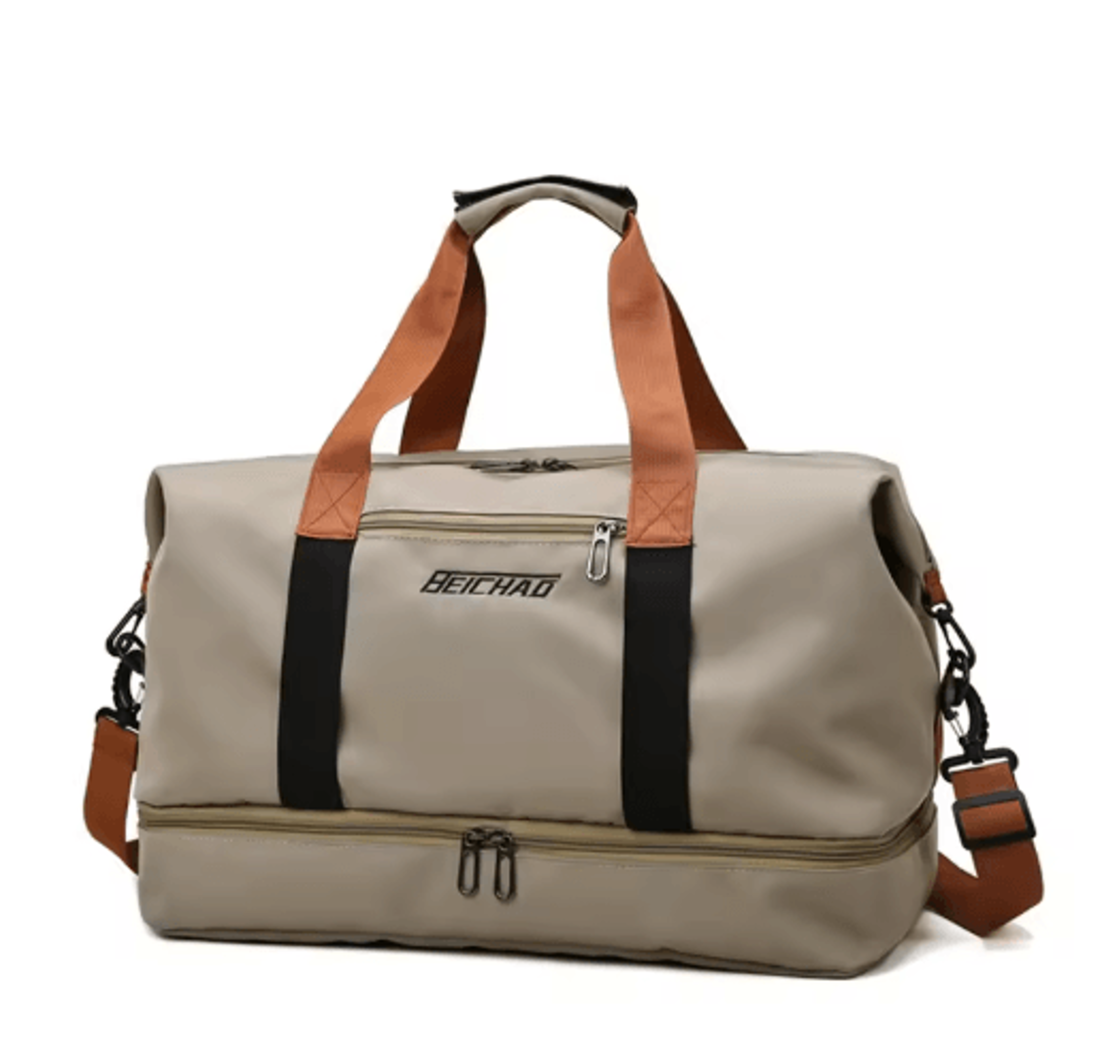 Expandable Travel Duffle Bag  Large Capacity Womens Gym  Overnight Shoulder Bag 4