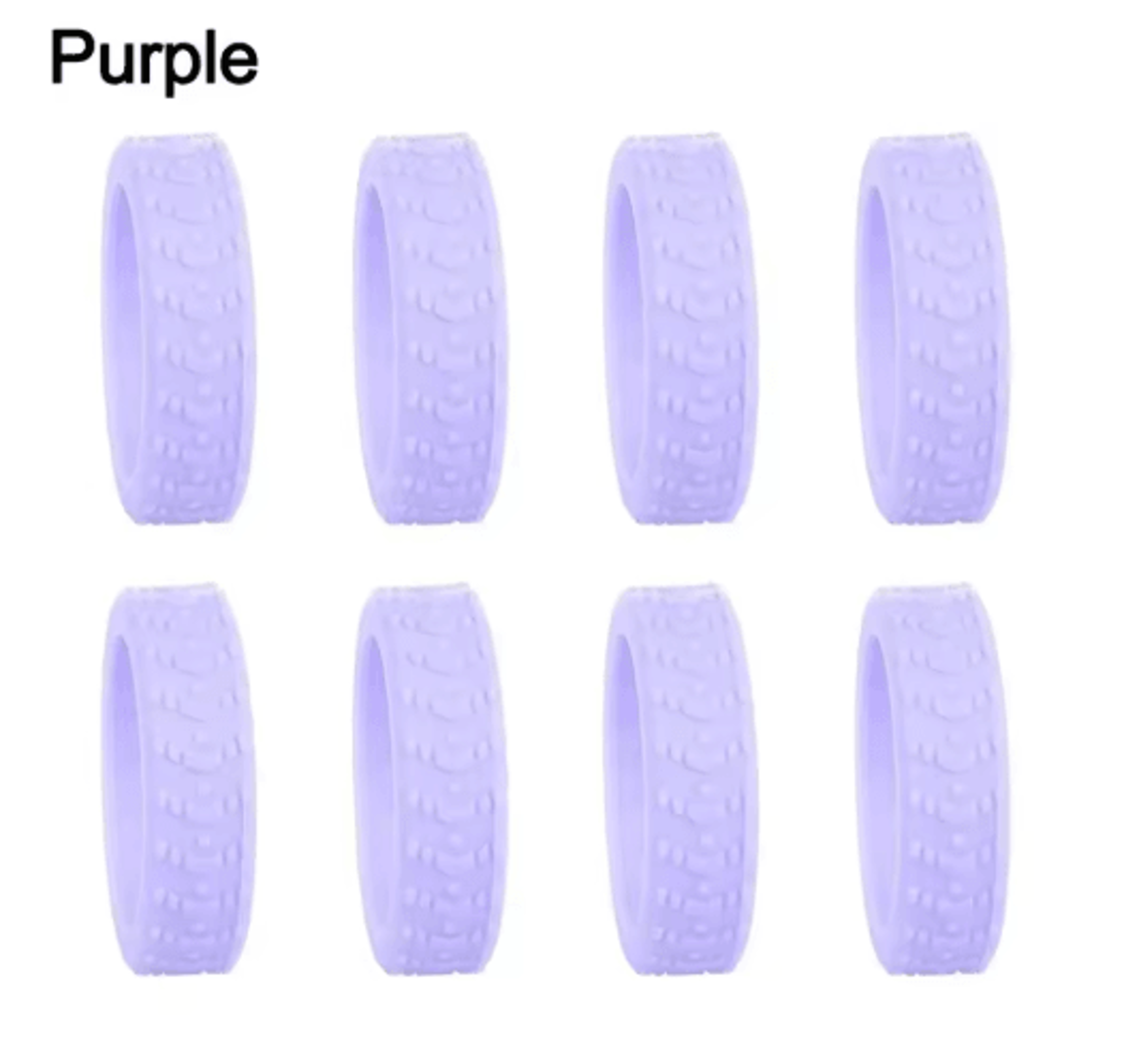 8 Piece Silicone Luggage Wheel Covers Noise Reducing Suitcase Caster Protectors For Smooth Travel 3