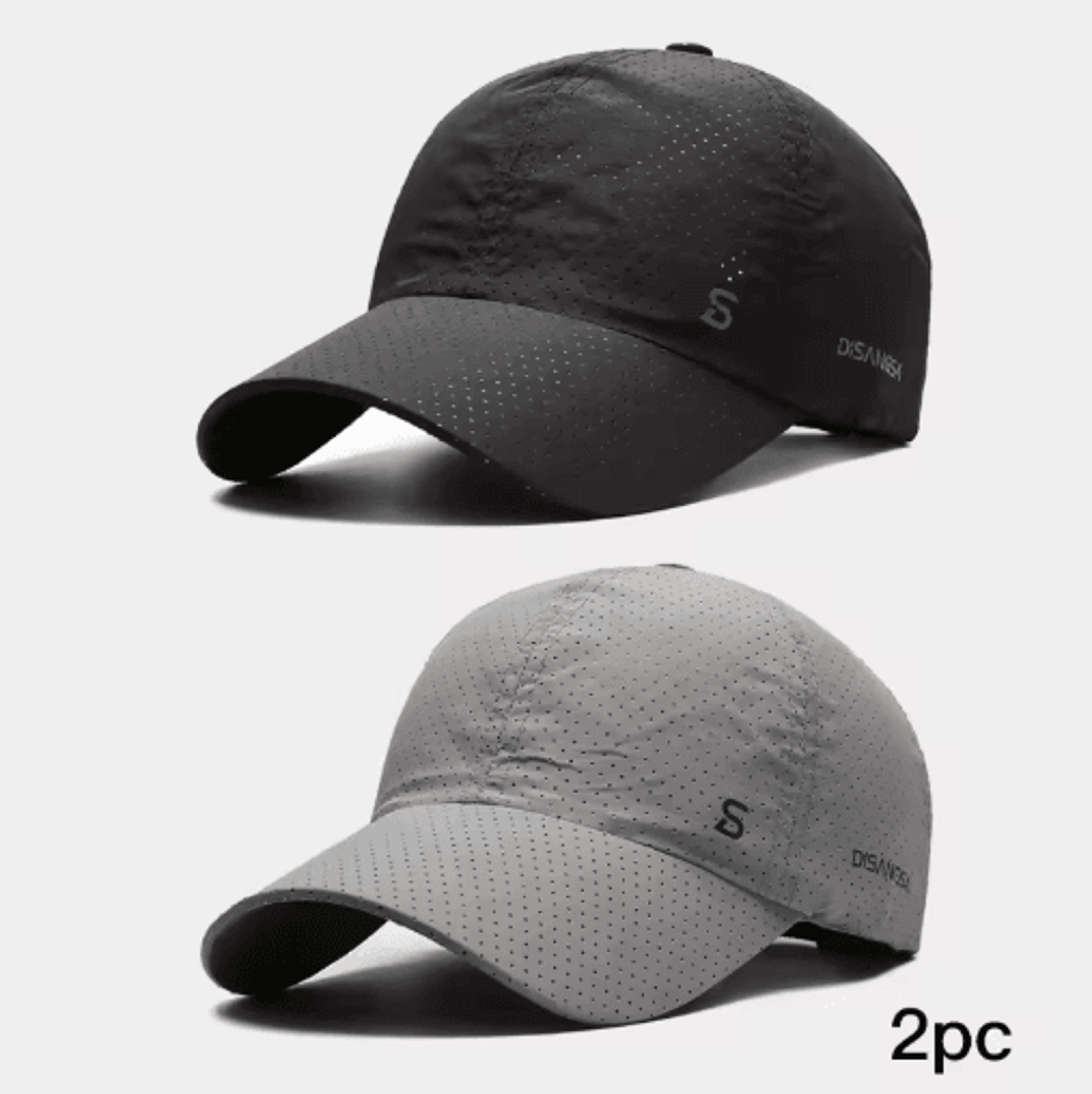 Mens QuickDry Running Cap Lightweight Breathable Outdoor Sun Baseball Hat 5
