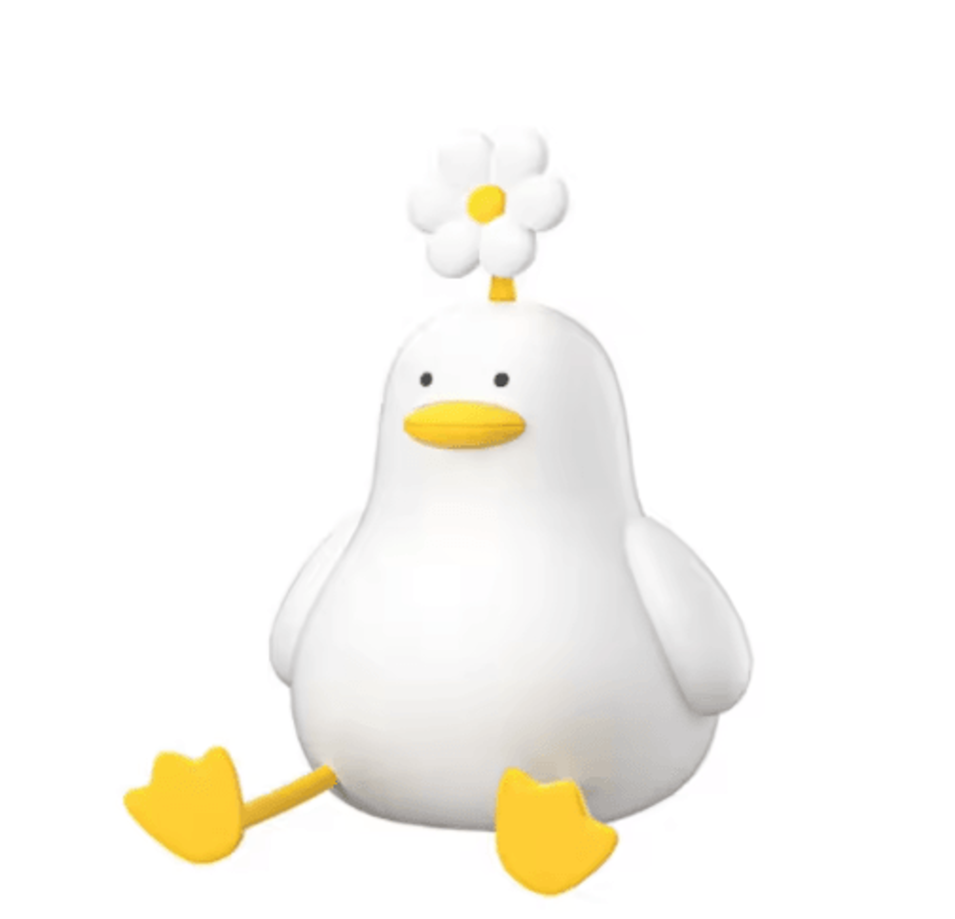 Cute Duck Silicone Touch Night Light With Timer  USB Rechargeable Design 2