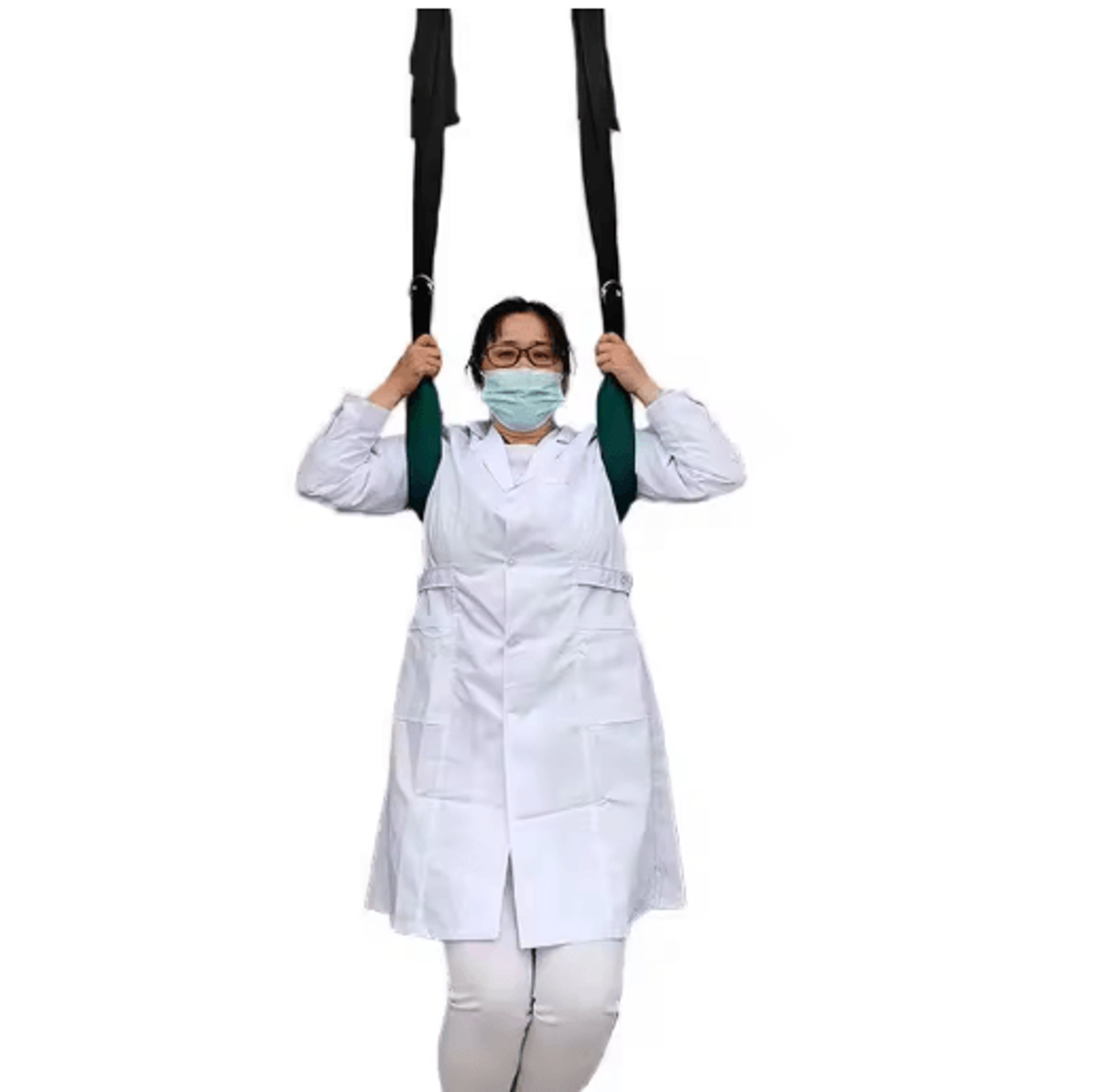 Spine Relief Pro Lumbar Traction Belt Adjustable Back Stretcher Strap For Spinal Decompression  Pai 7