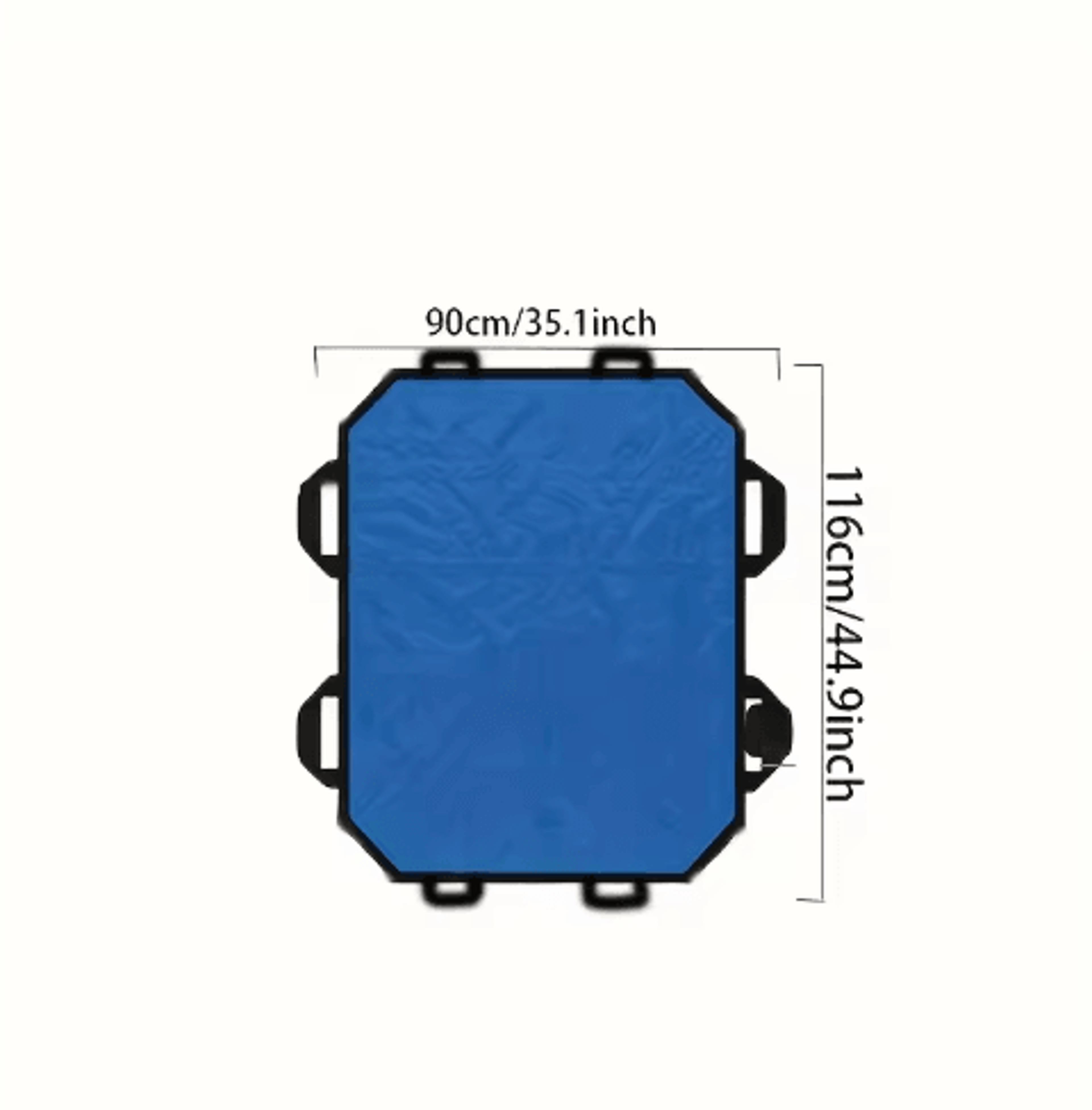 CareEase Bed Positioning Pad  Waterproof Patient Transfer Sheet For Safe Turning  Lifting 4