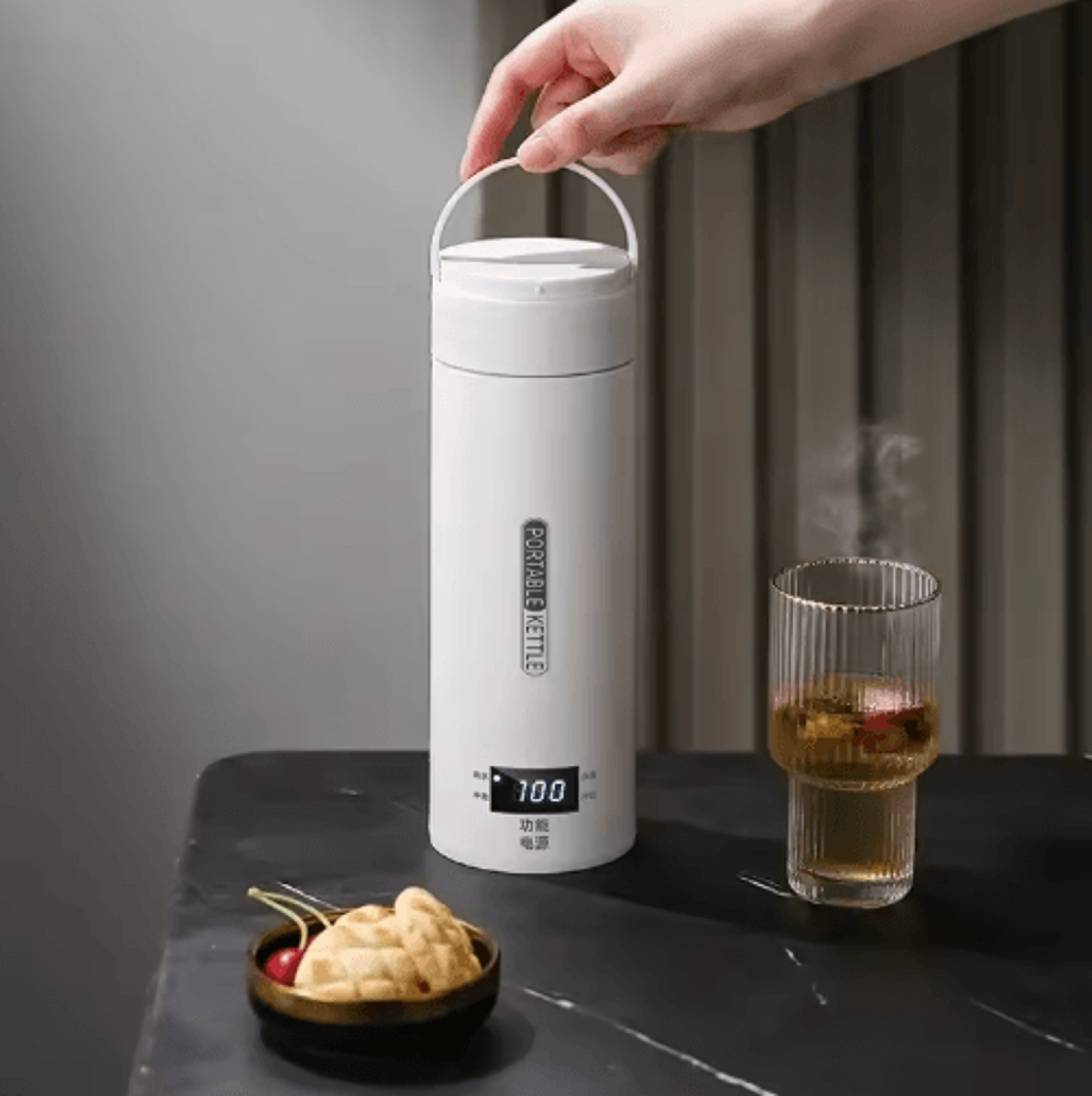 Portable Electric Travel Kettle 500ML  Smart Portable Electric Kettle For Tea Coffee  OntheGo Boili 2