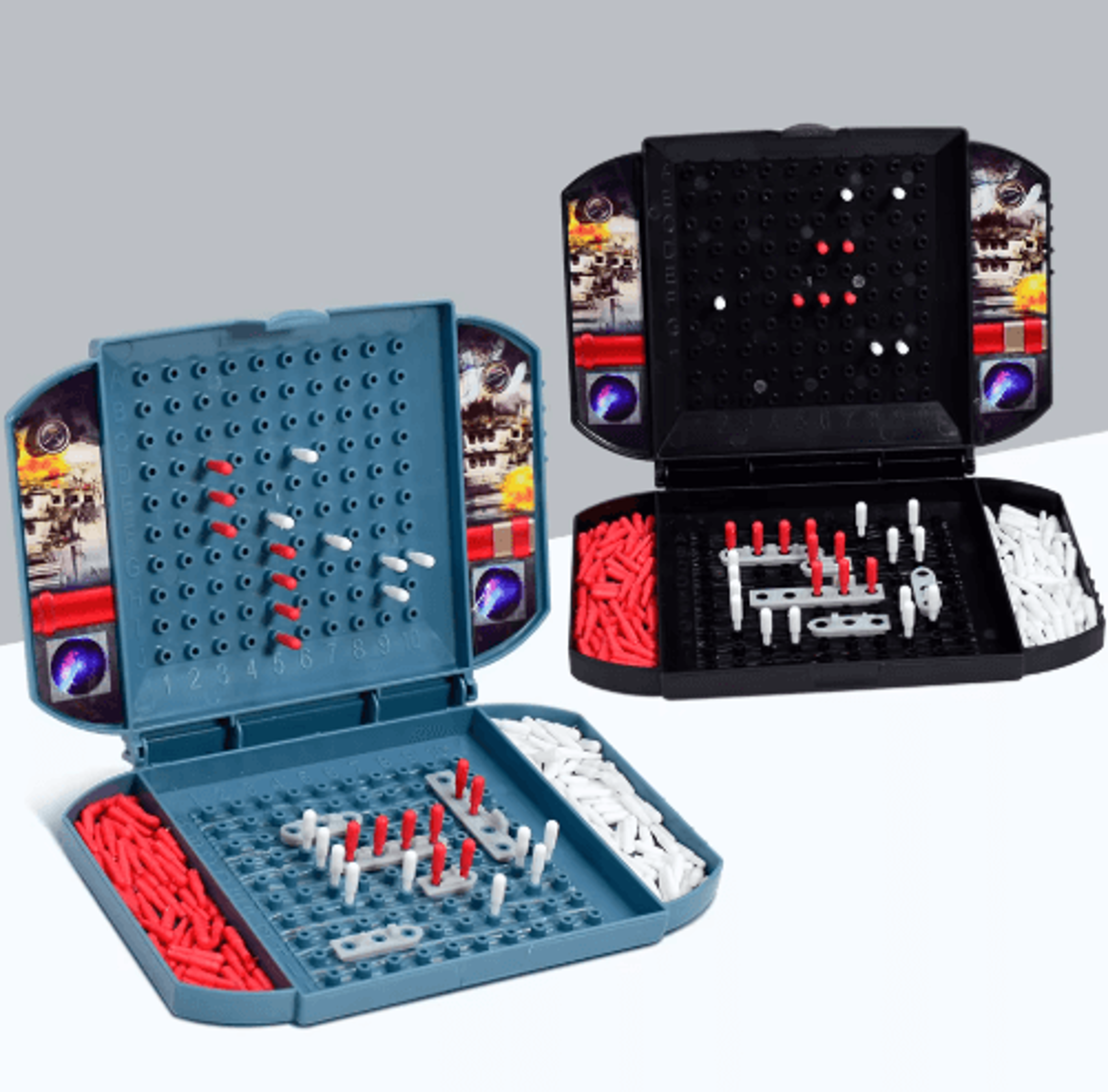 Classic Battleship Board Game  Two Player Naval Combat Strategy Game For Kids 4