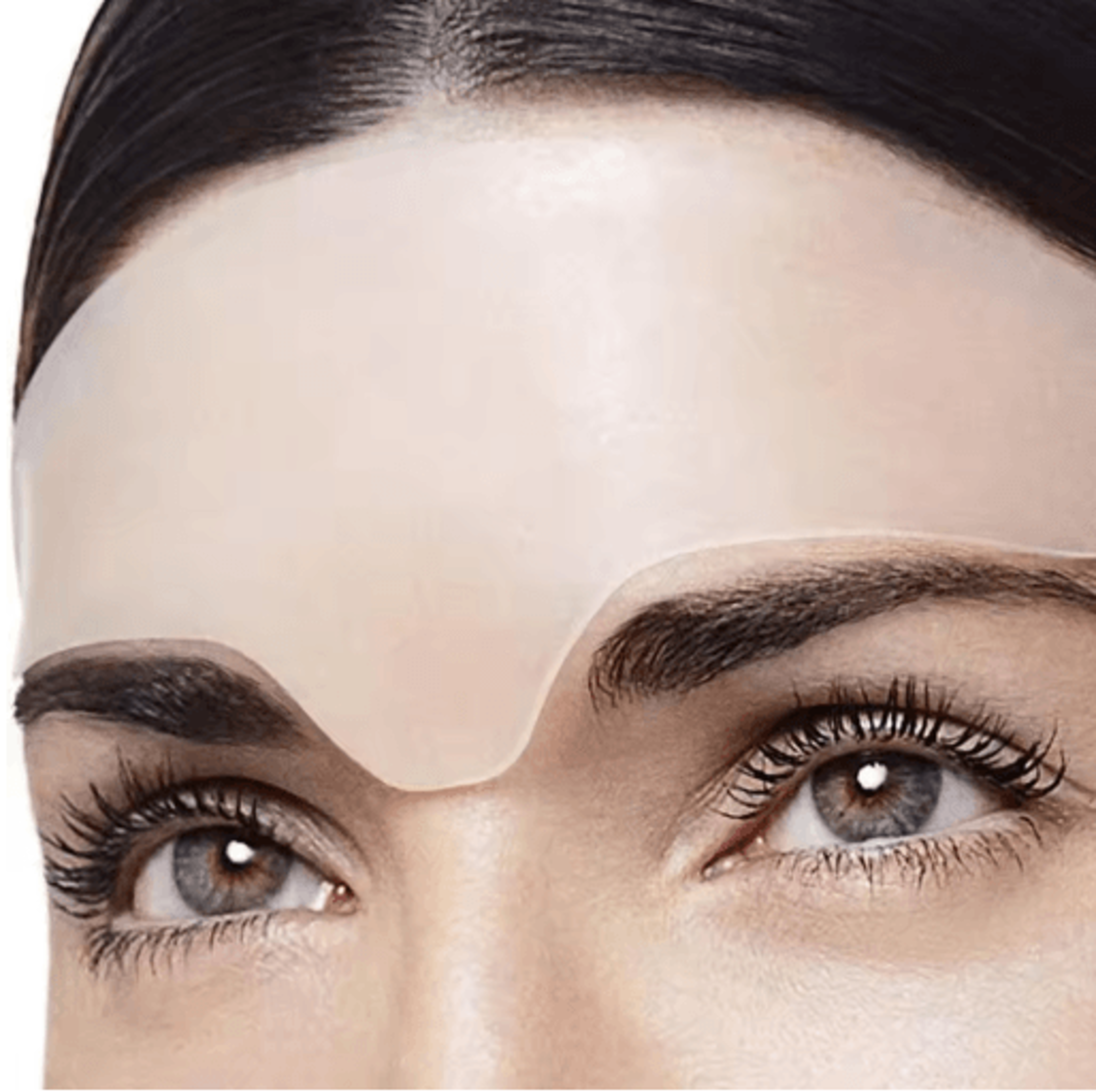 reusable silicone forehead patch for anti wrinkle smoothing & skin care