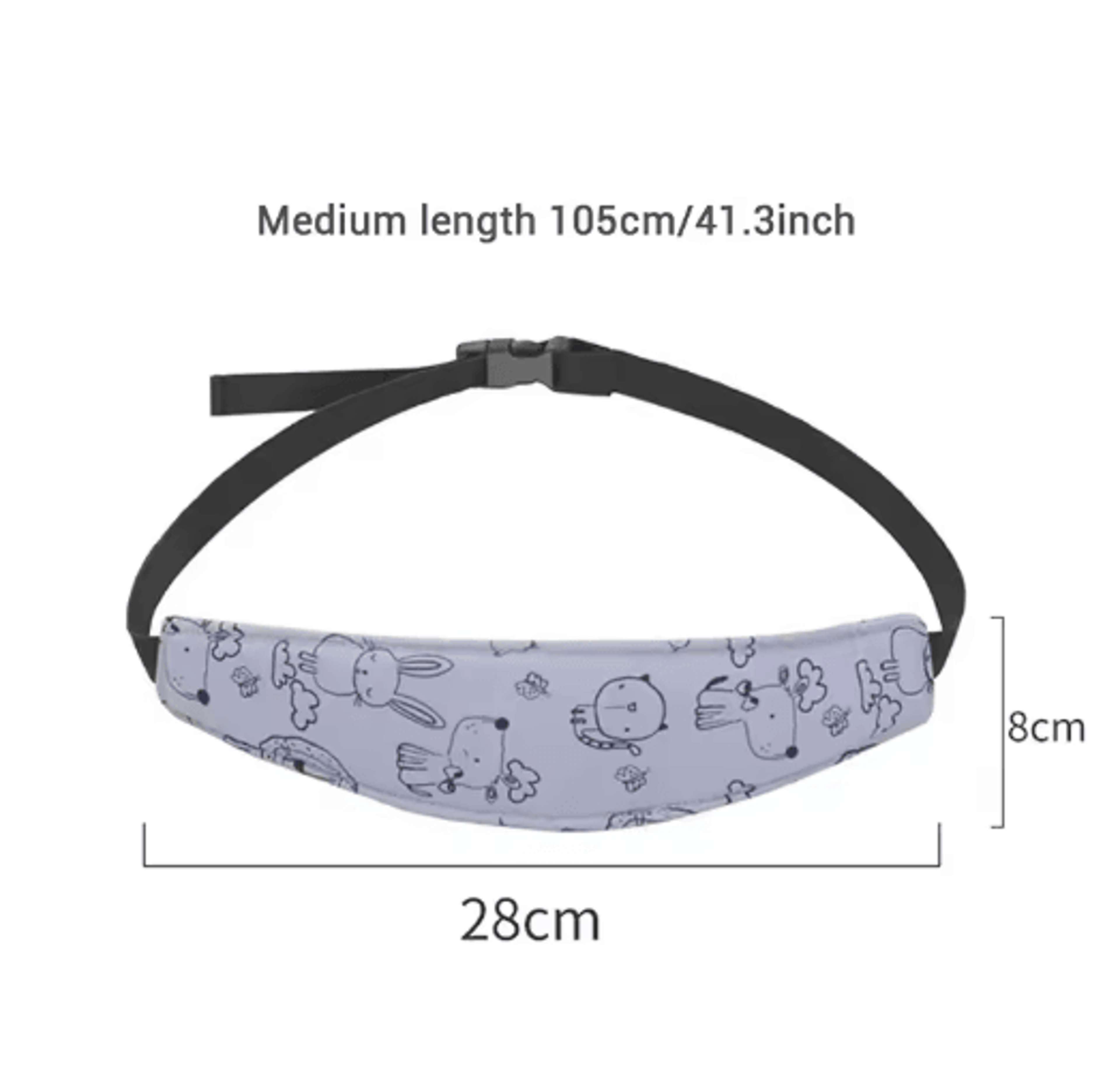 Baby Head Support Belt Adjustable Car Seat  Stroller Sleep Positioner 7