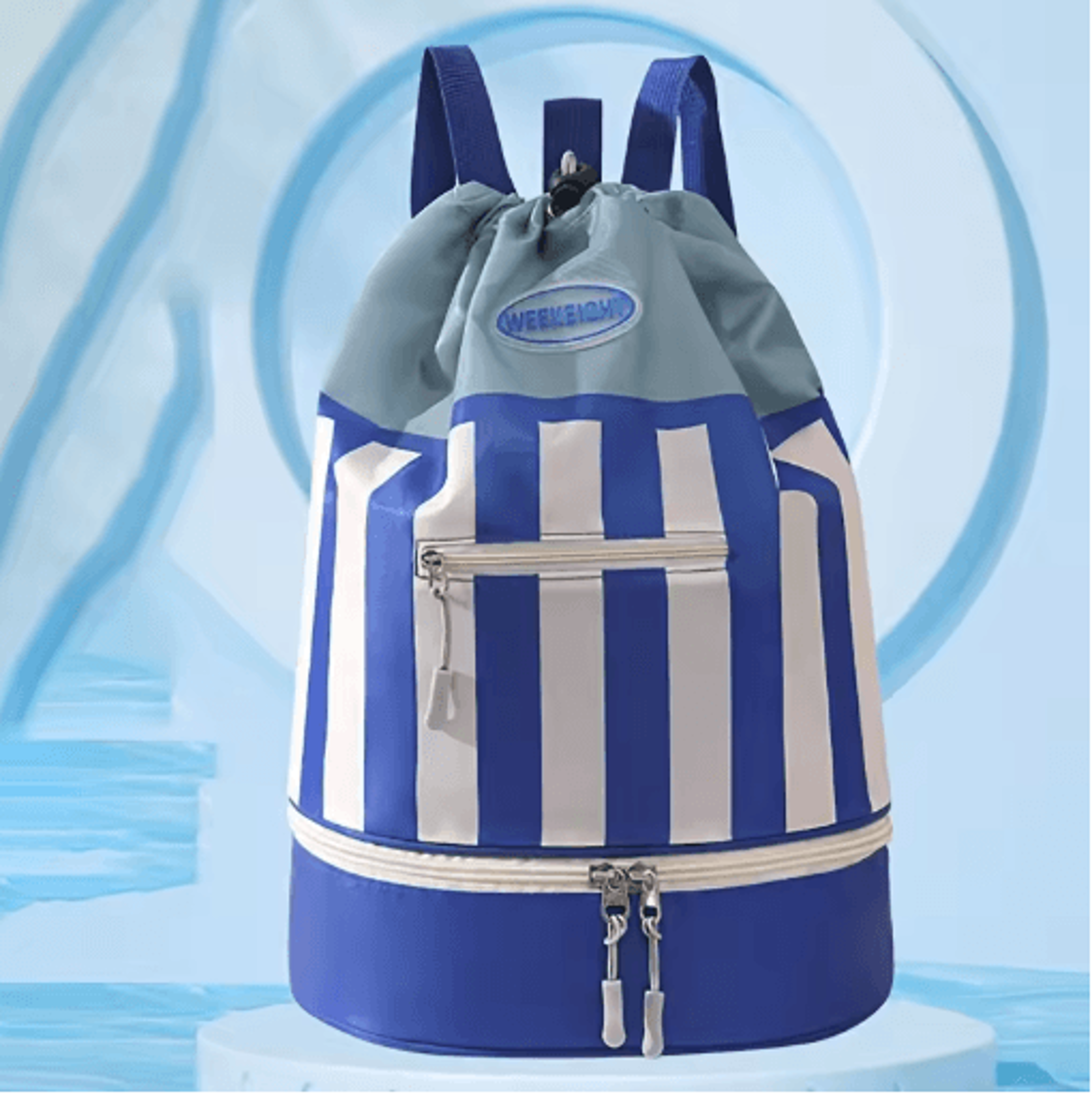Kids Swimming Backpack Waterproof Beach  Travel Toiletries Storage Bag 2