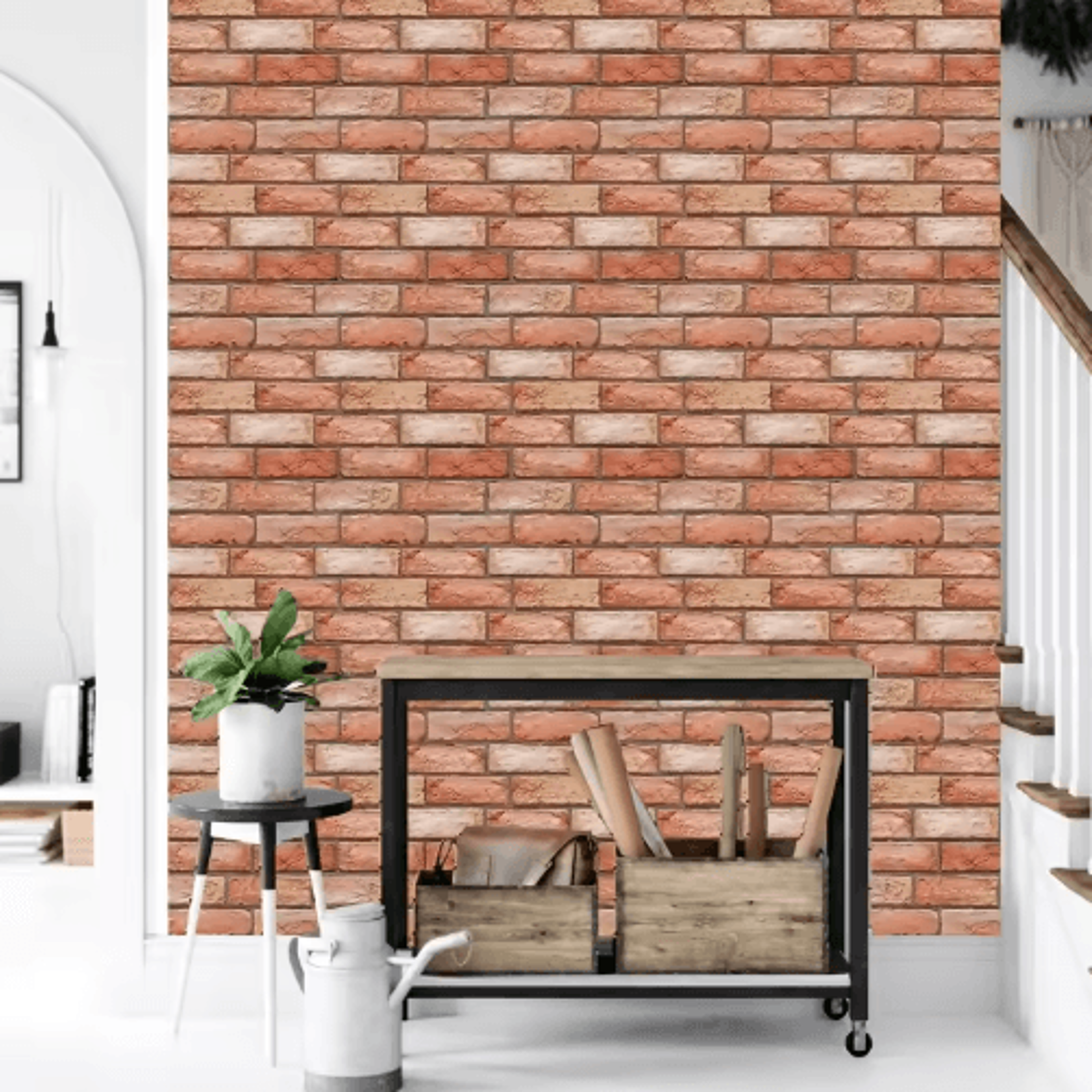 flexidecor 3d wall stickers set – peel and stick pvc wall panels (10pcs)