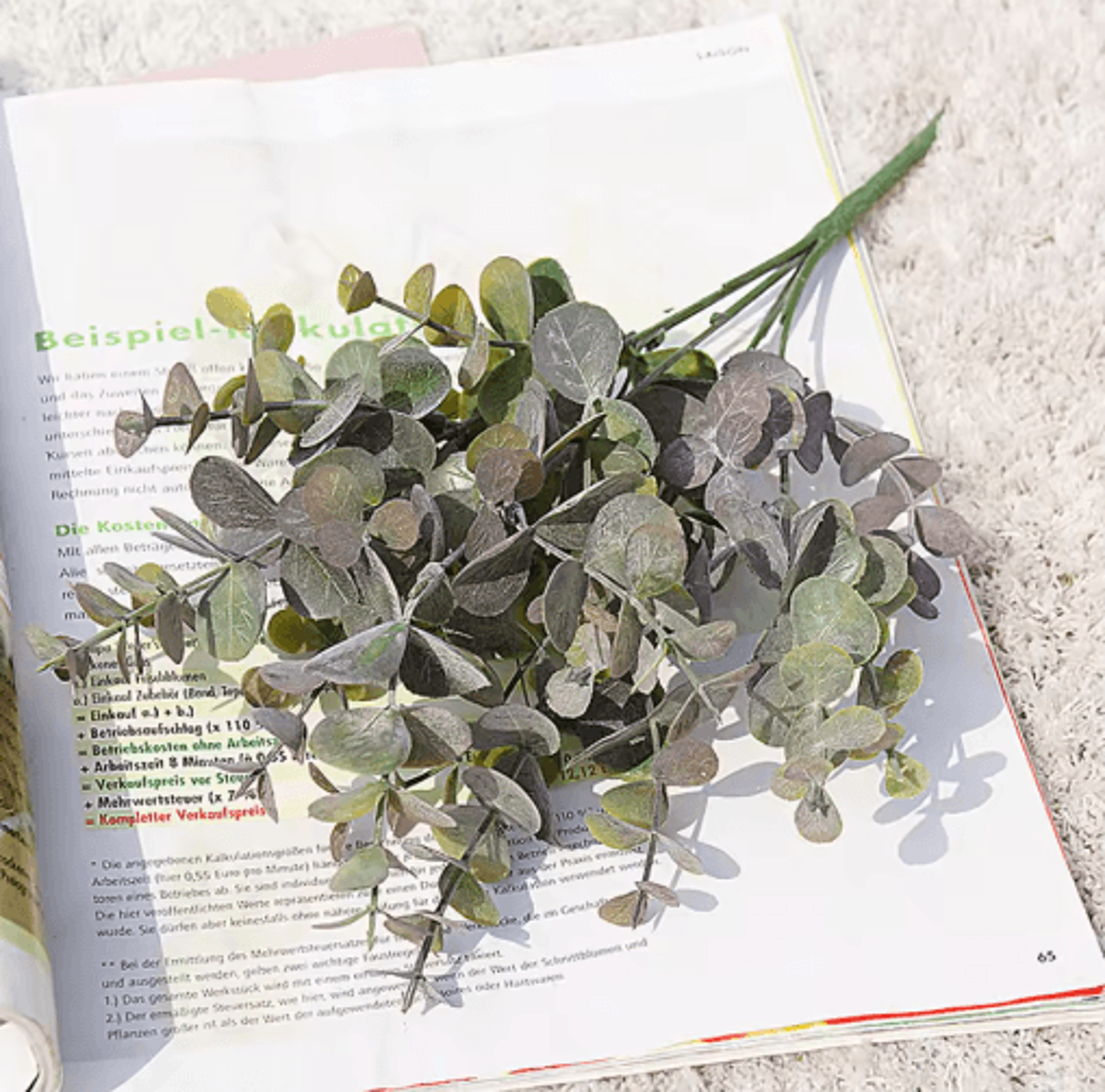 EverLeaf Artificial Eucalyptus Stems  Realistic Greenery Decor For Home  Events 1