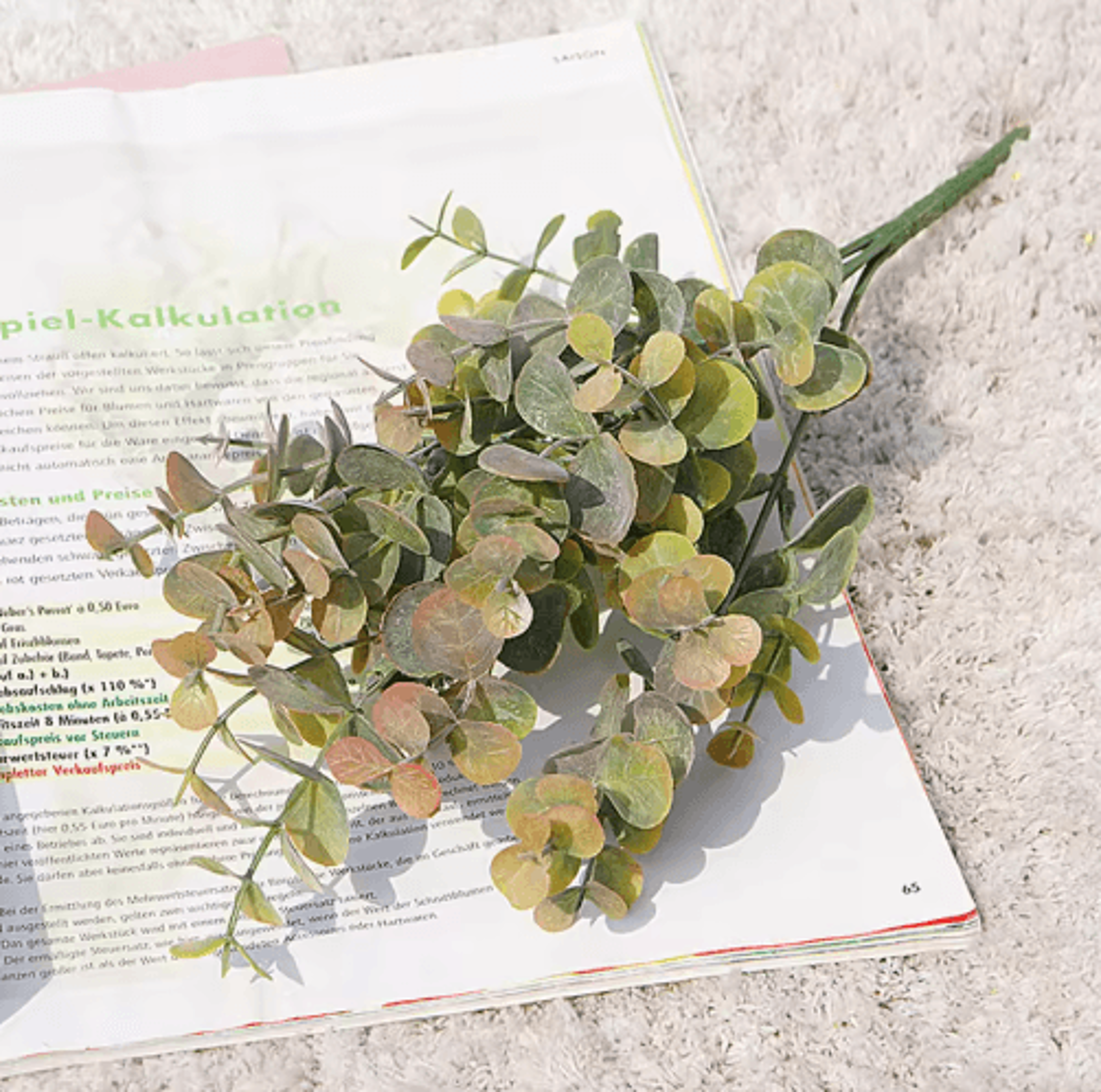 EverLeaf Artificial Eucalyptus Stems  Realistic Greenery Decor For Home  Events 10