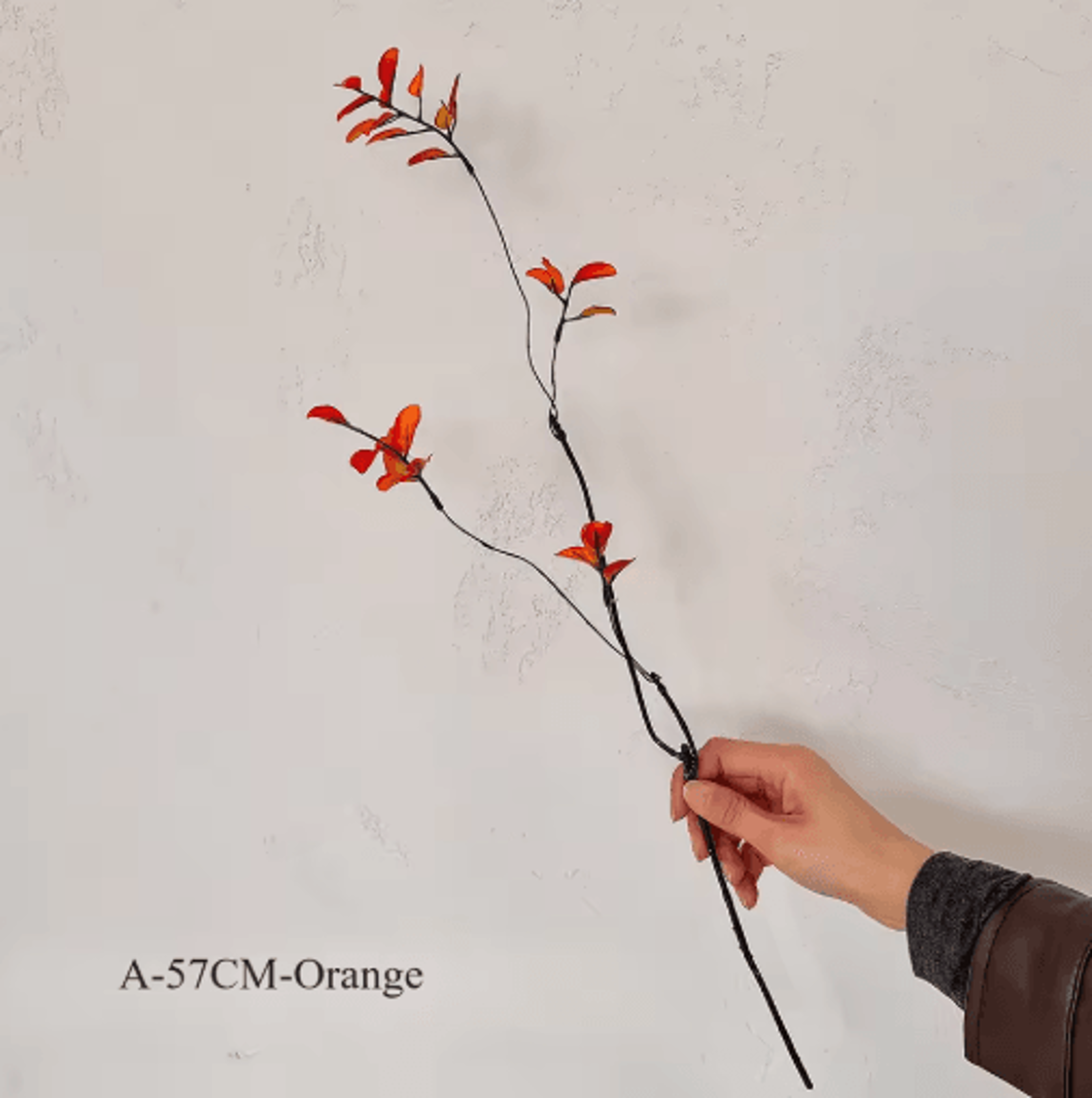 22Inch Artificial Autumn Branches Chinese Style Faux Fall Plant For Vase  Home Decor 4
