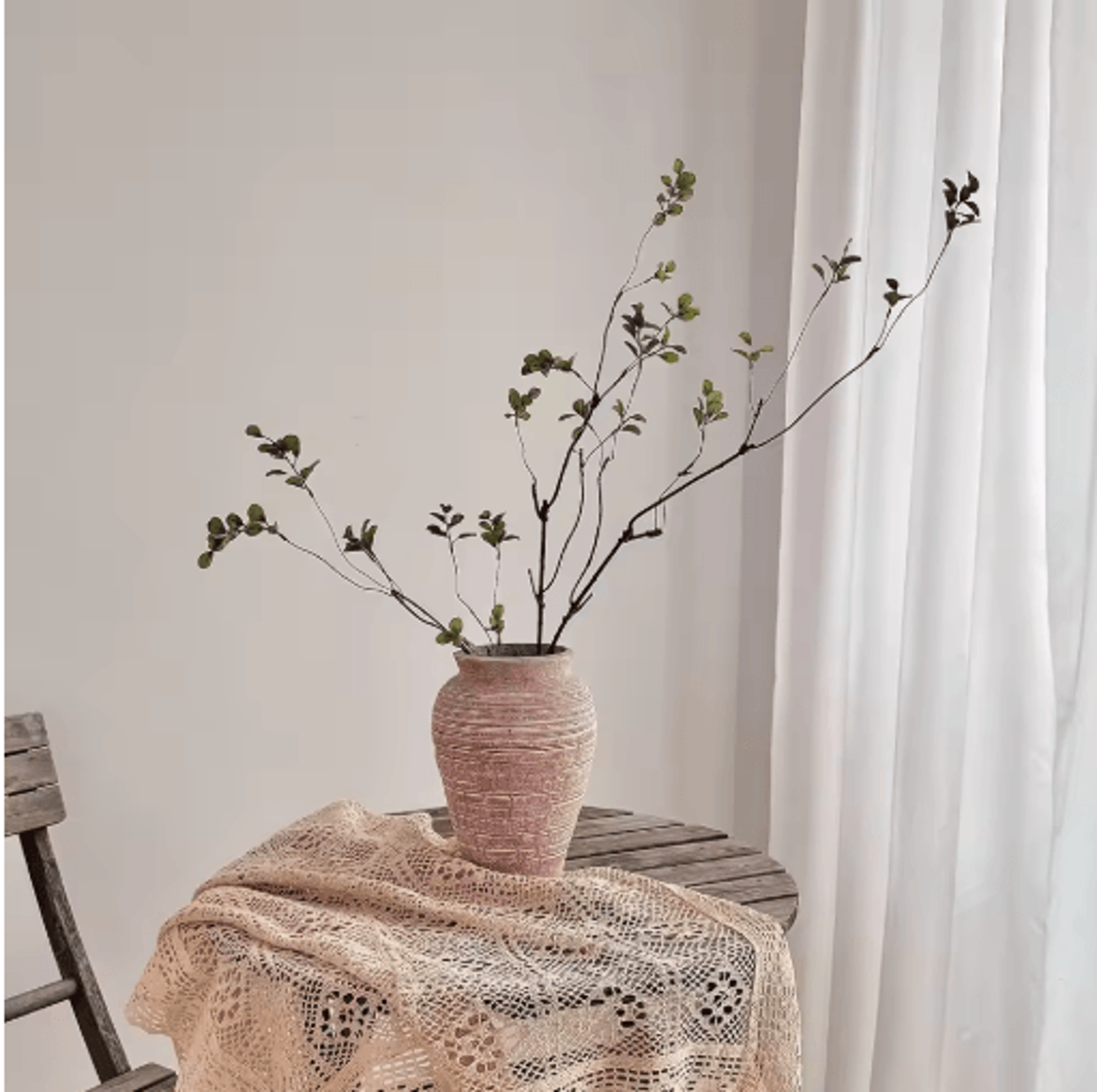 22Inch Artificial Autumn Branches Chinese Style Faux Fall Plant For Vase  Home Decor 9