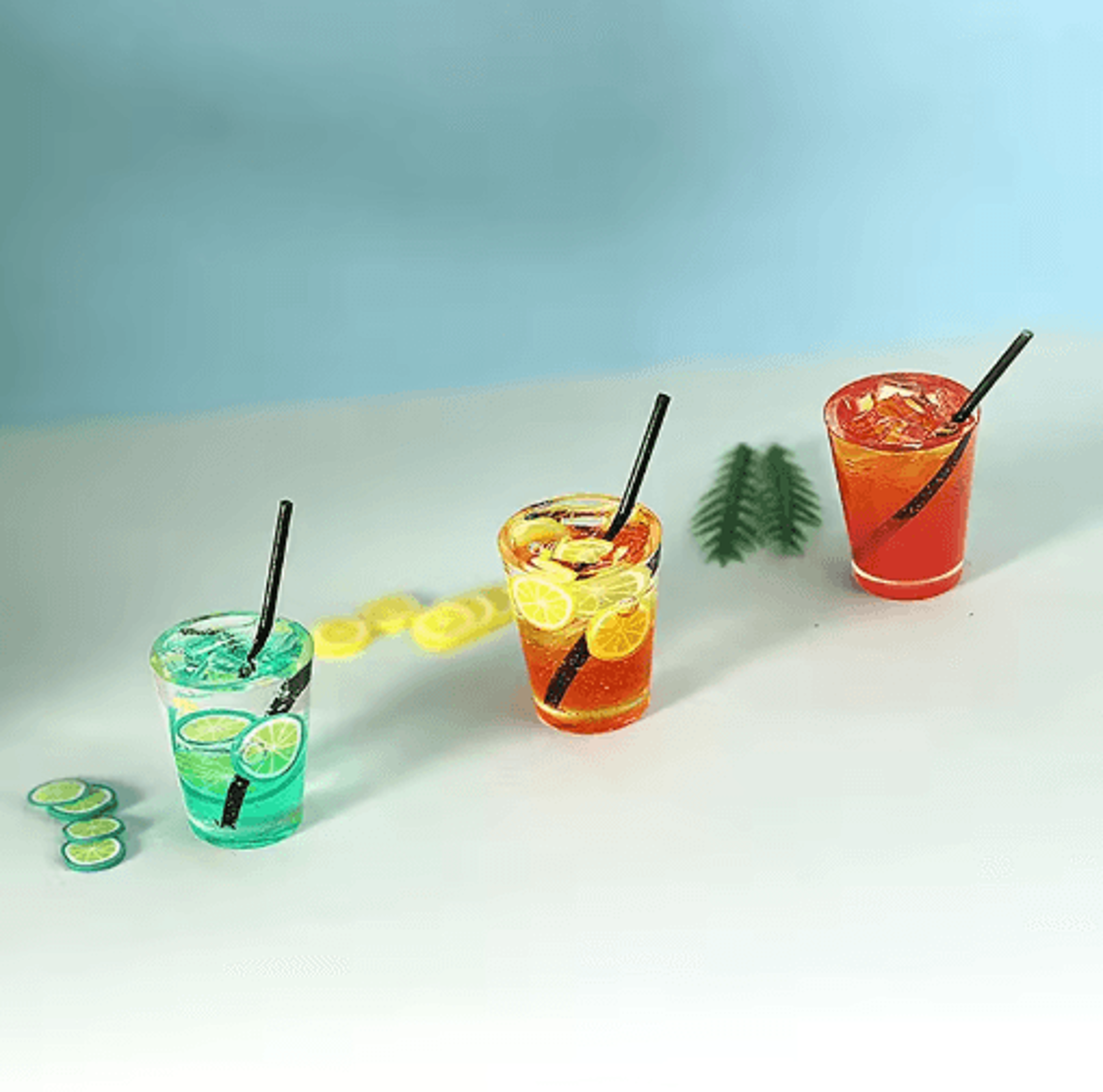 Miniature Cocktail Drink Set Dollhouse Bar Accessories For 16  112 Scale Decor 6