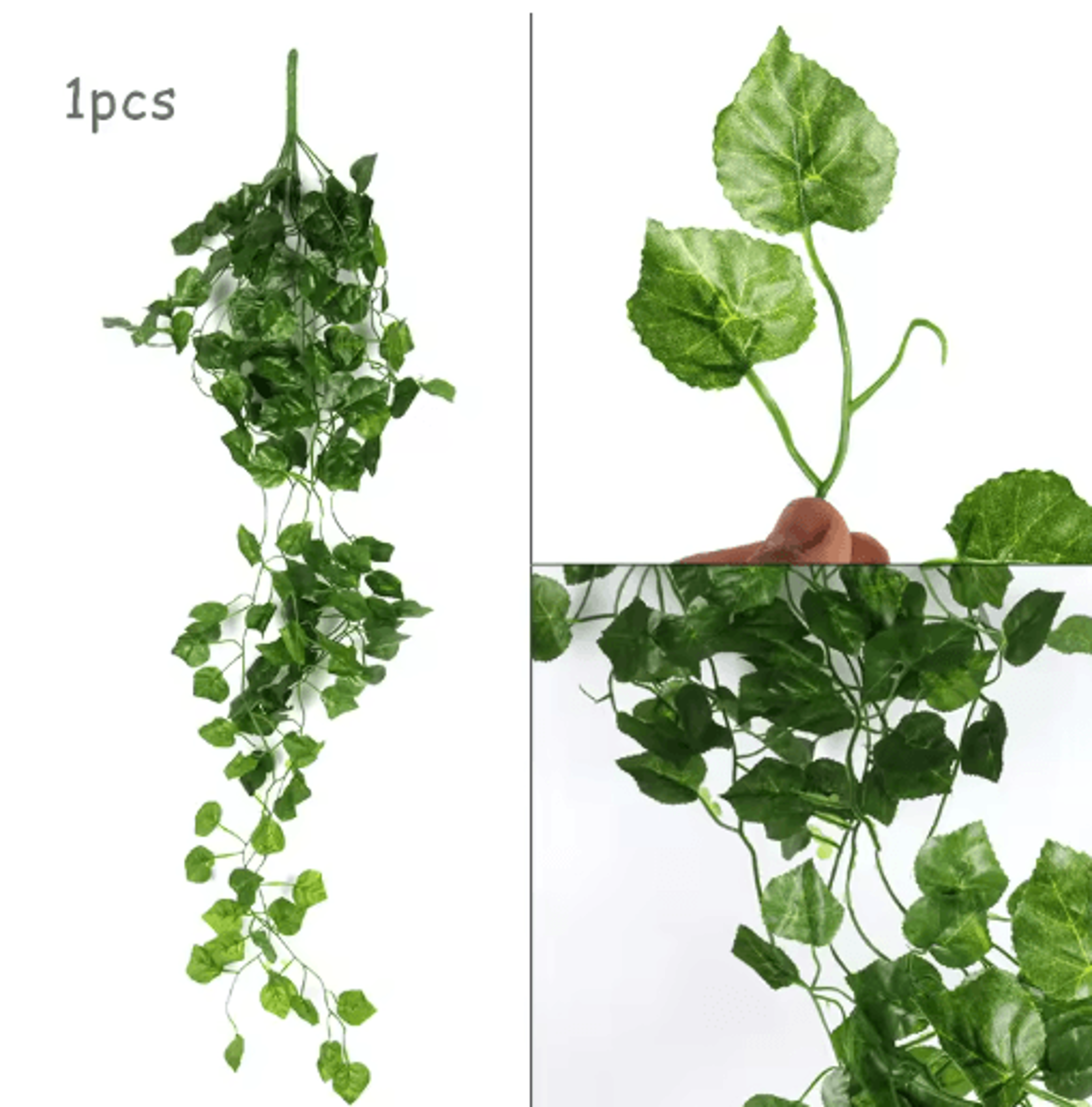 Artificial Ivy Garland Wall Decor 90cm Hanging Green Vine Plant 2