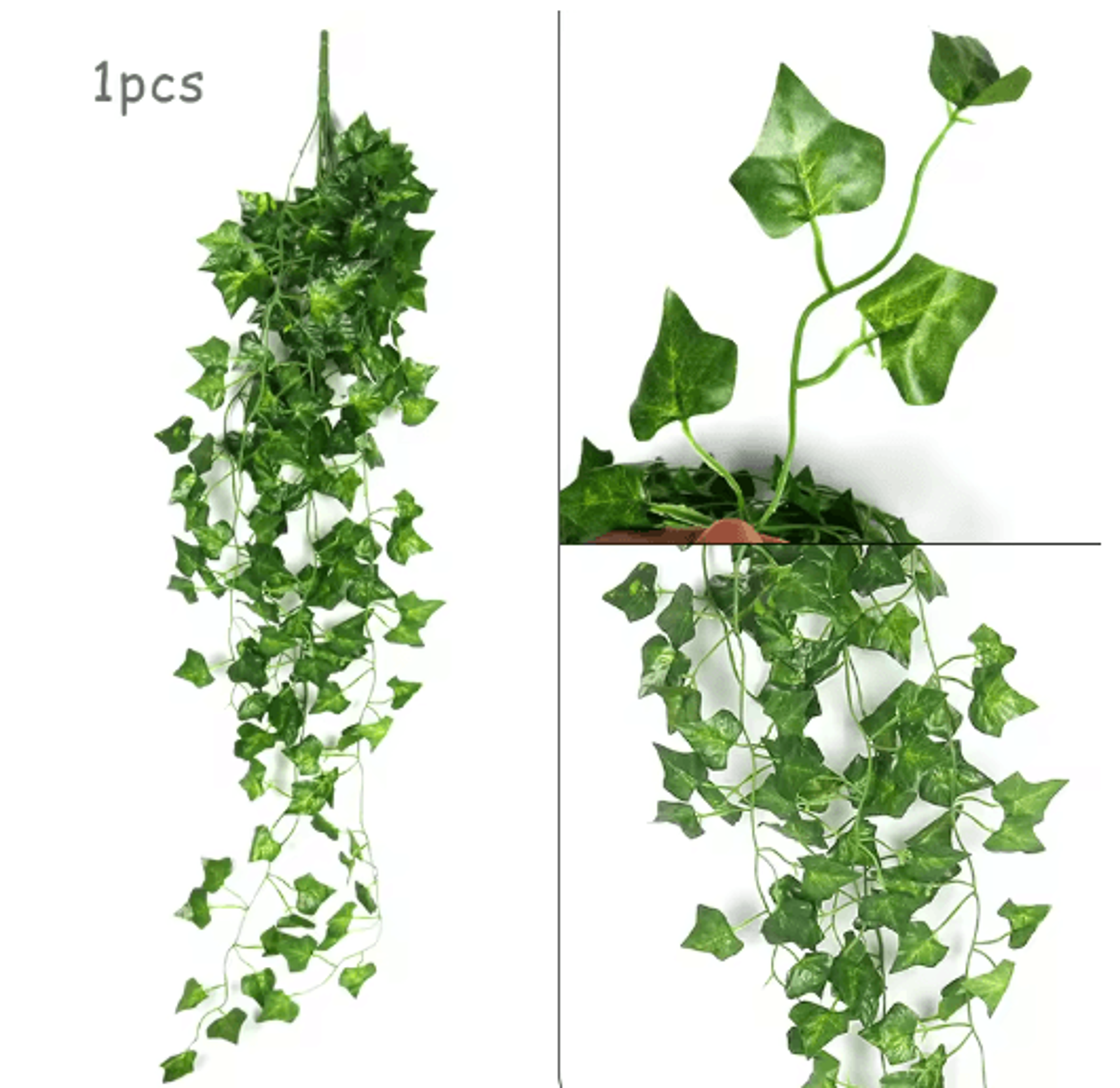 Artificial Ivy Garland Wall Decor 90cm Hanging Green Vine Plant 5