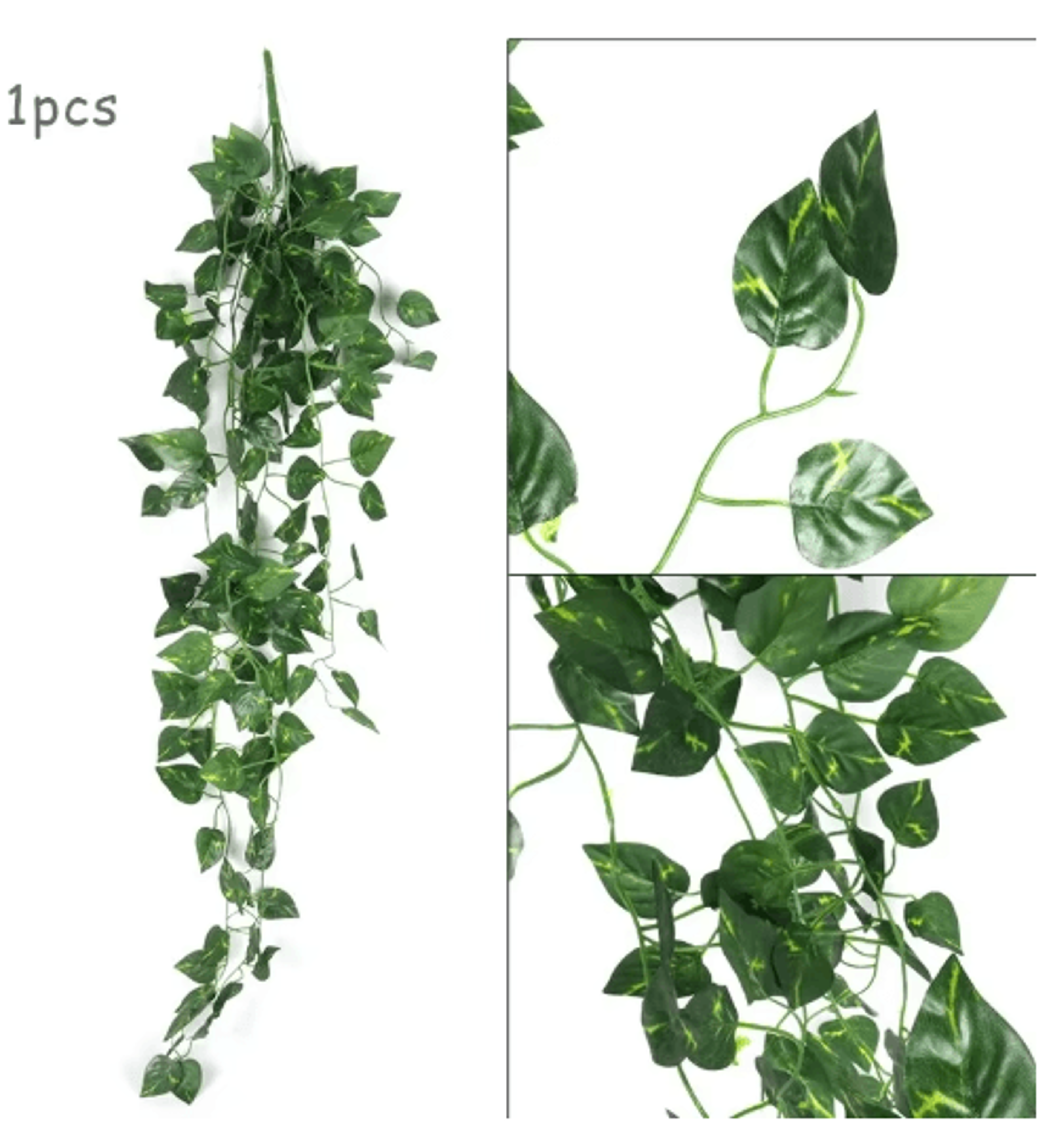 Artificial Ivy Garland Wall Decor 90cm Hanging Green Vine Plant 6