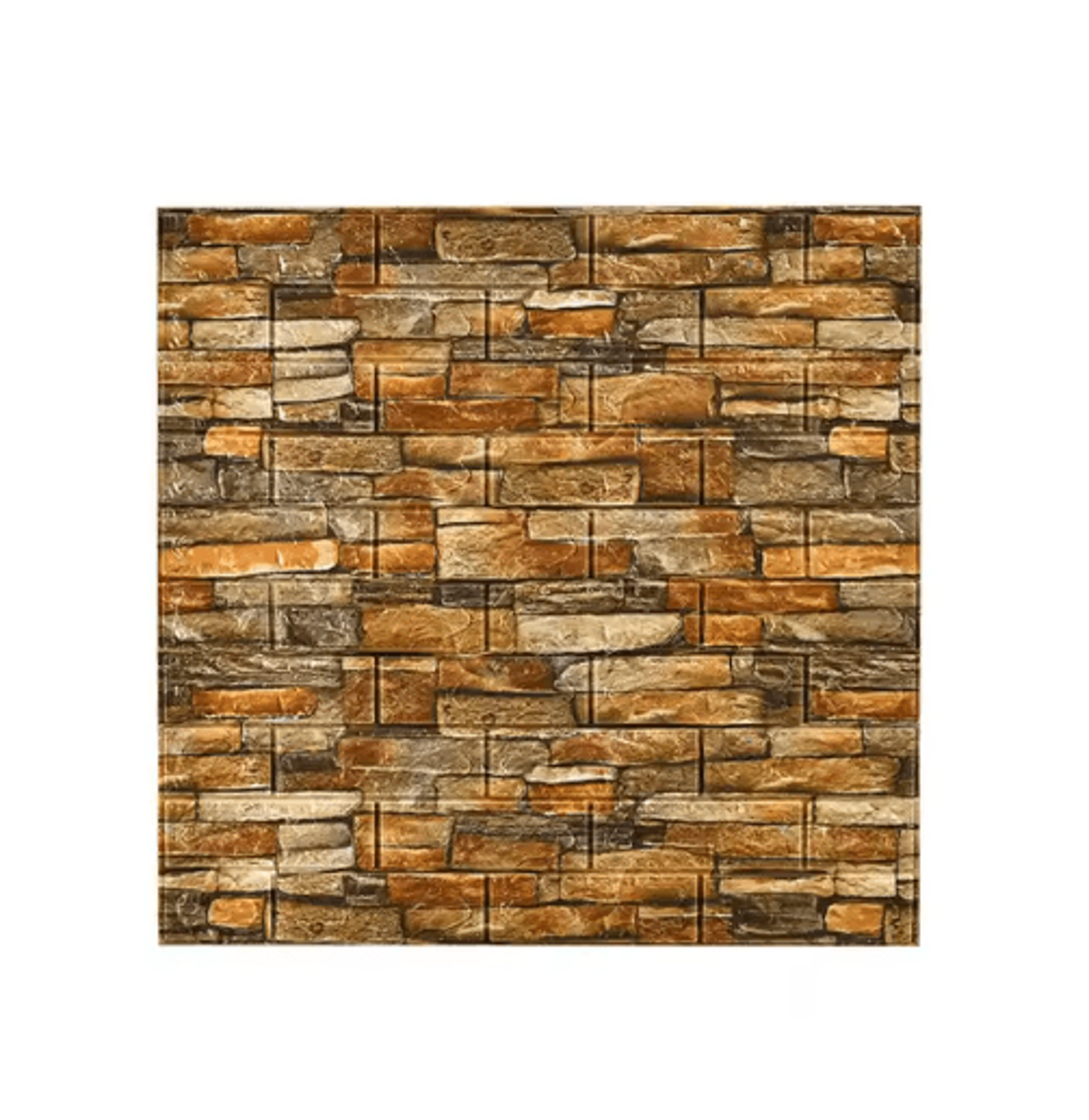 3D Self Adhesive Brick Wall Stickers 10pcs Foam DIY Decor Panels 8