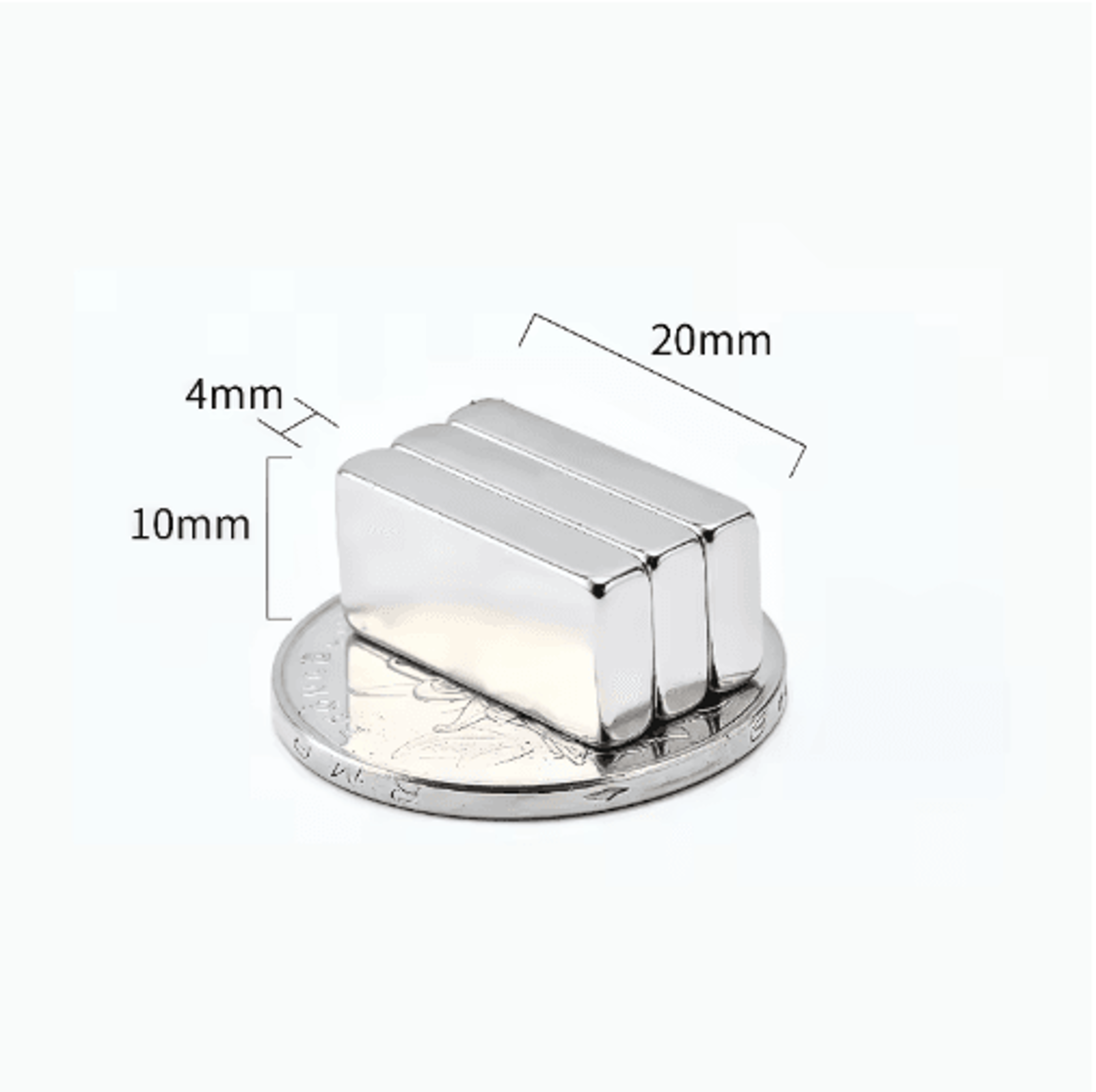 10PCS N52 Strong Square Neodymium Magnets Heavy Duty Compact Magnetic Set 7