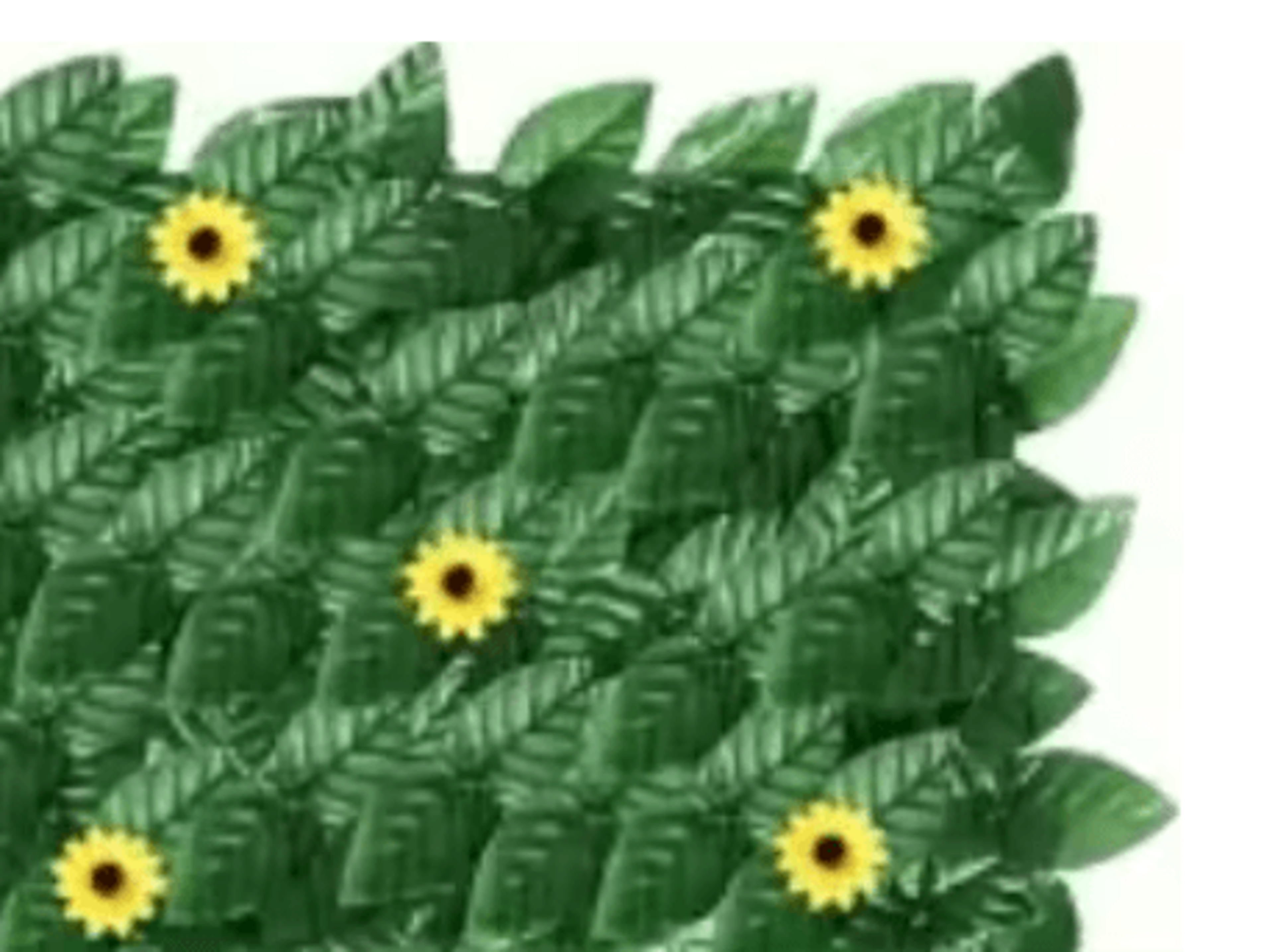 Sunflower Artificial Ivy Privacy Fence Decorative Outdoor Green Wall Panel 2