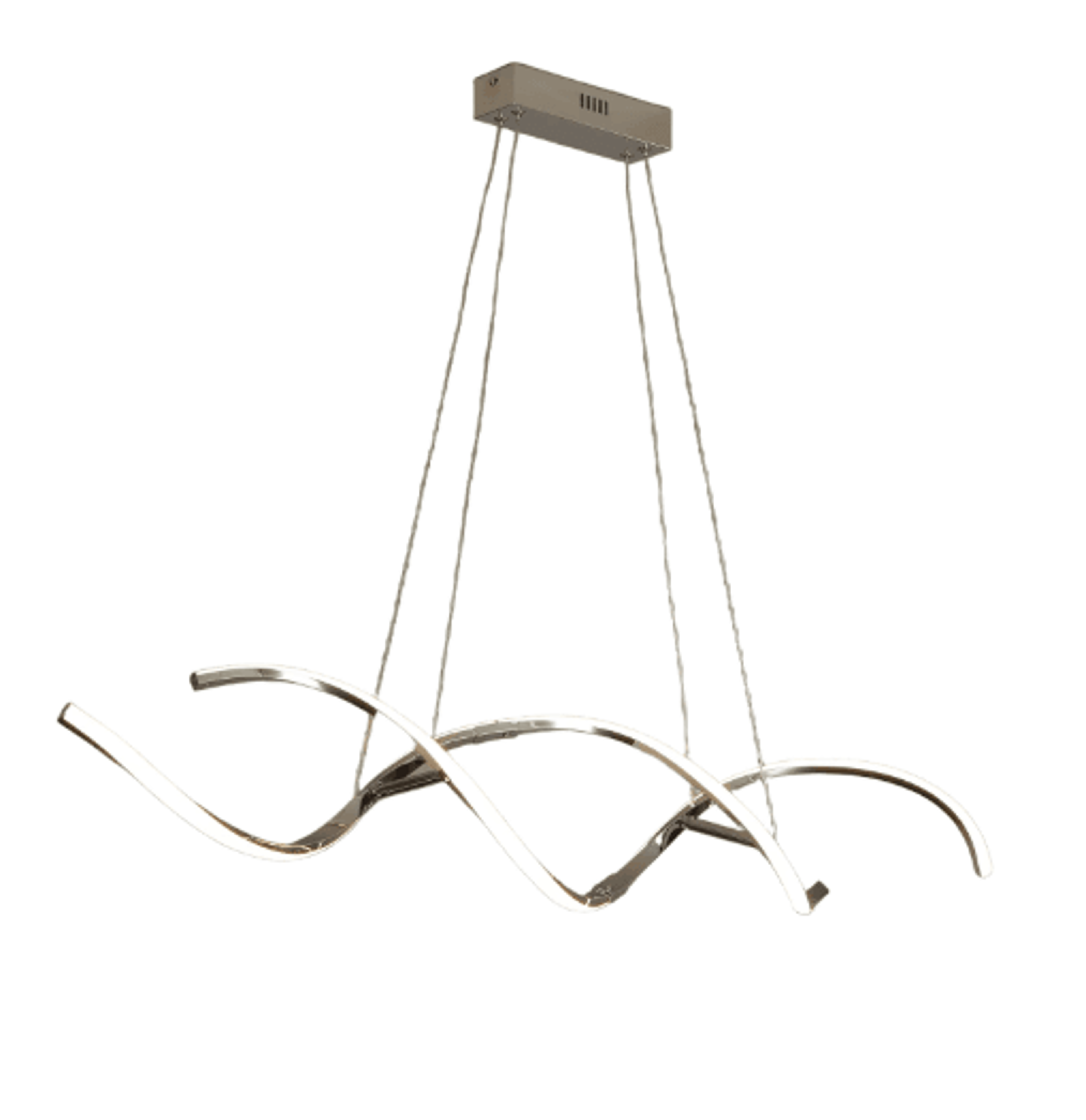Modern LED Chandelier Minimalist Linear Pendant Light For Dining  Living Spaces 4