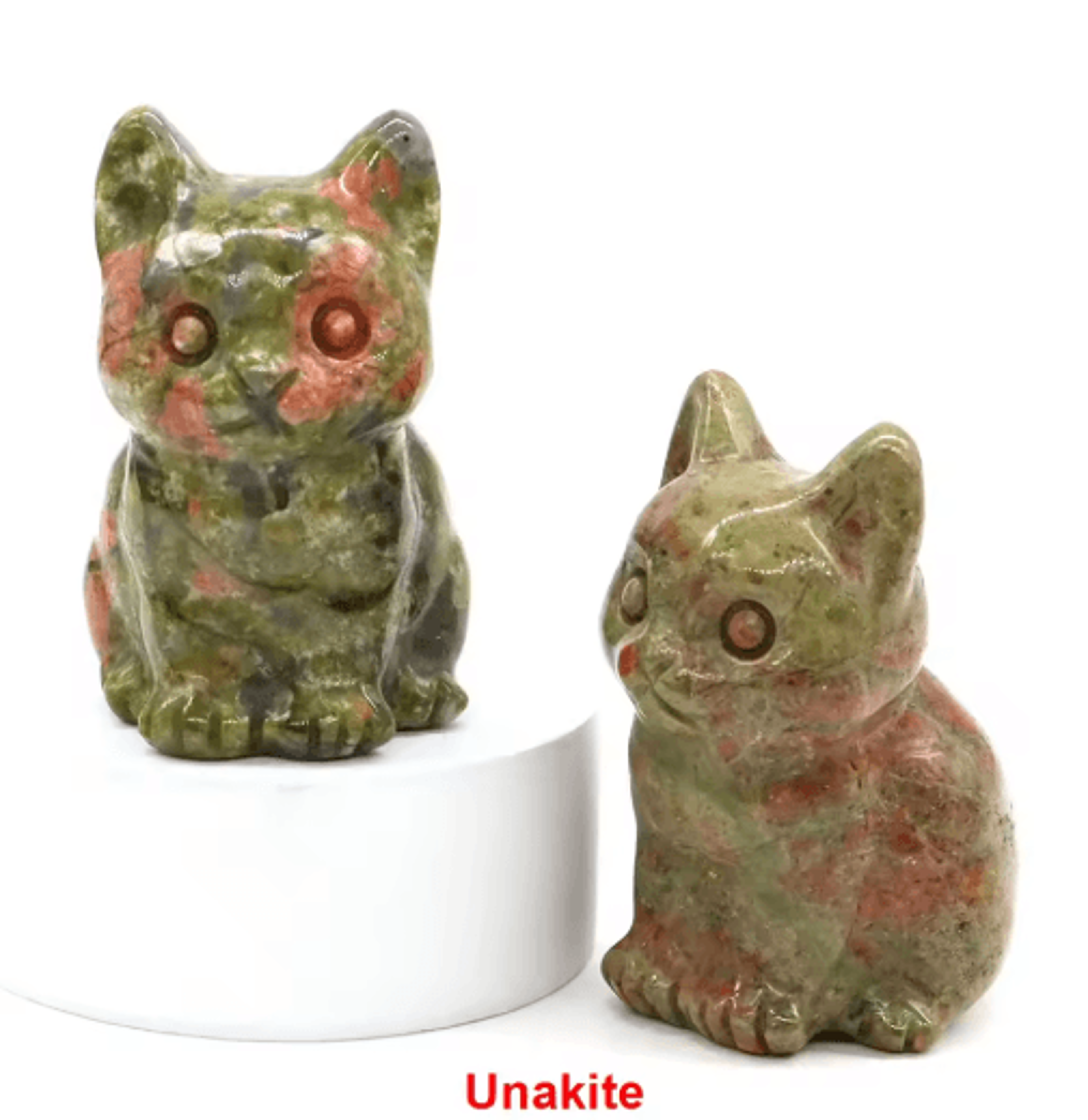 HandCarved Amethyst Cat Figurine Crystal Animal Statue For Chakra Healing  Meditation Decor 4