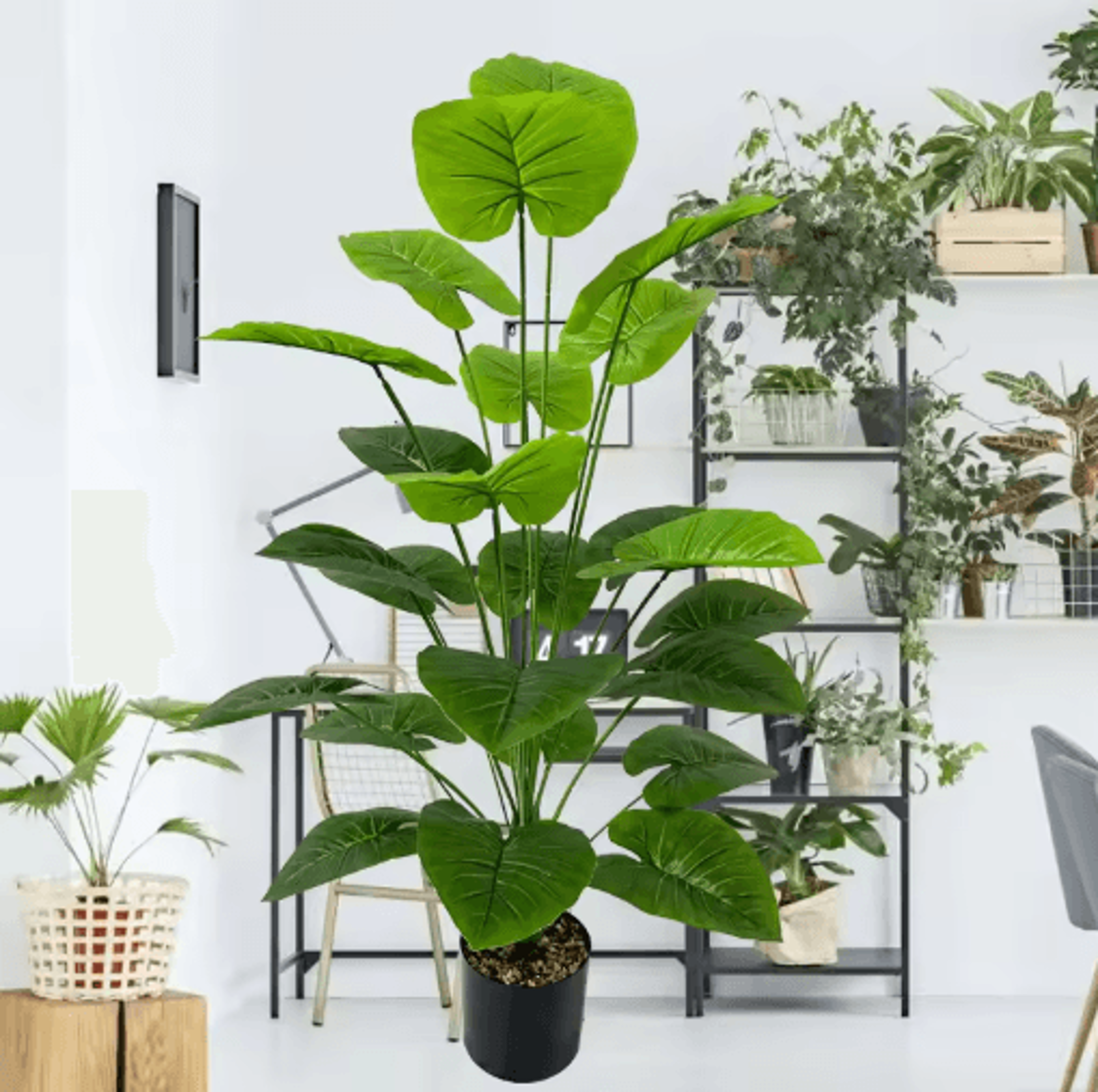 433 Giant Artificial Plant Tree  Realistic Indoor  Outdoor Greenery Decor 4