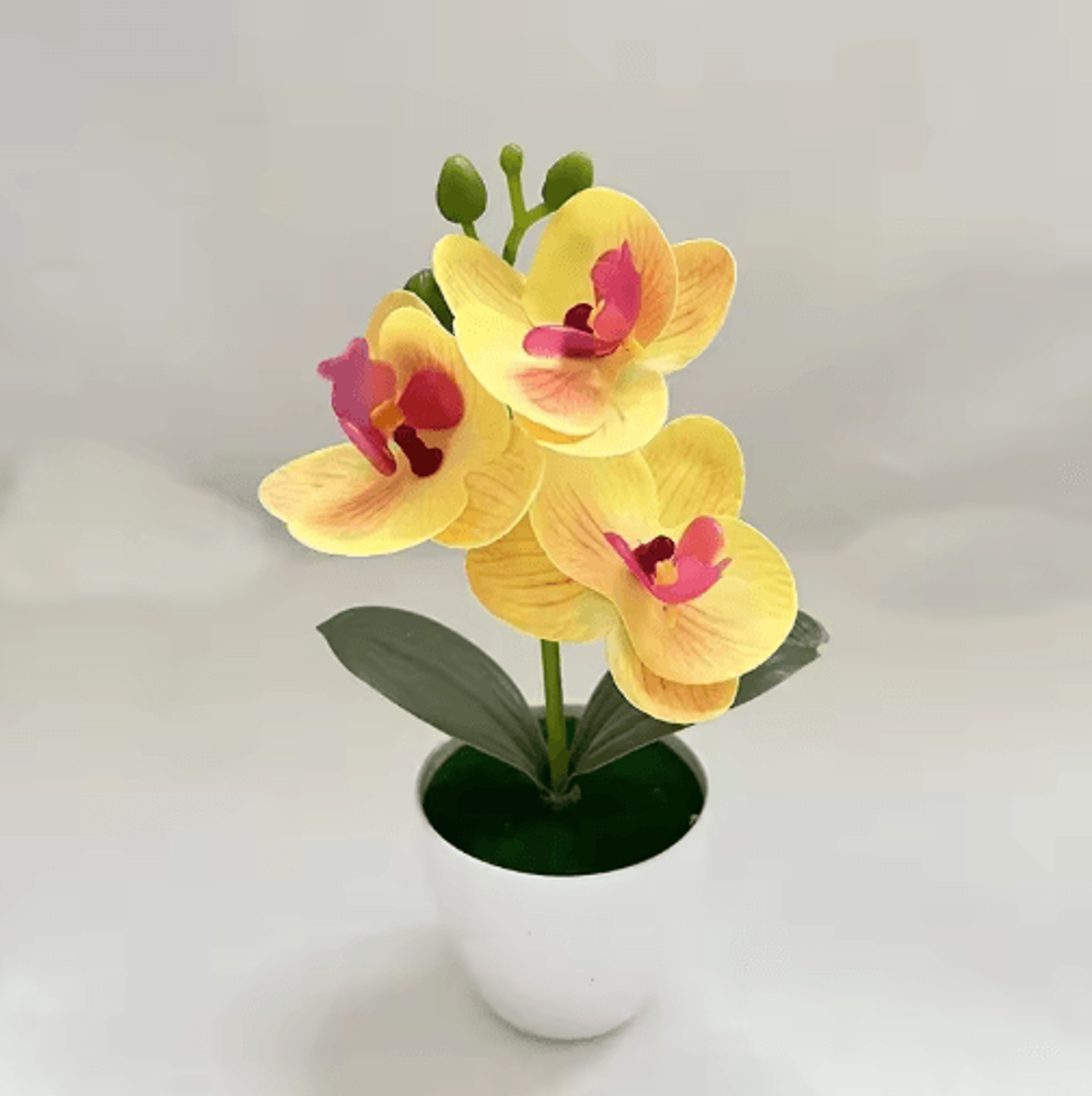 Mini Artificial Bonsai Plant With Pot  Realistic Desktop Greenery For Home Decor 5