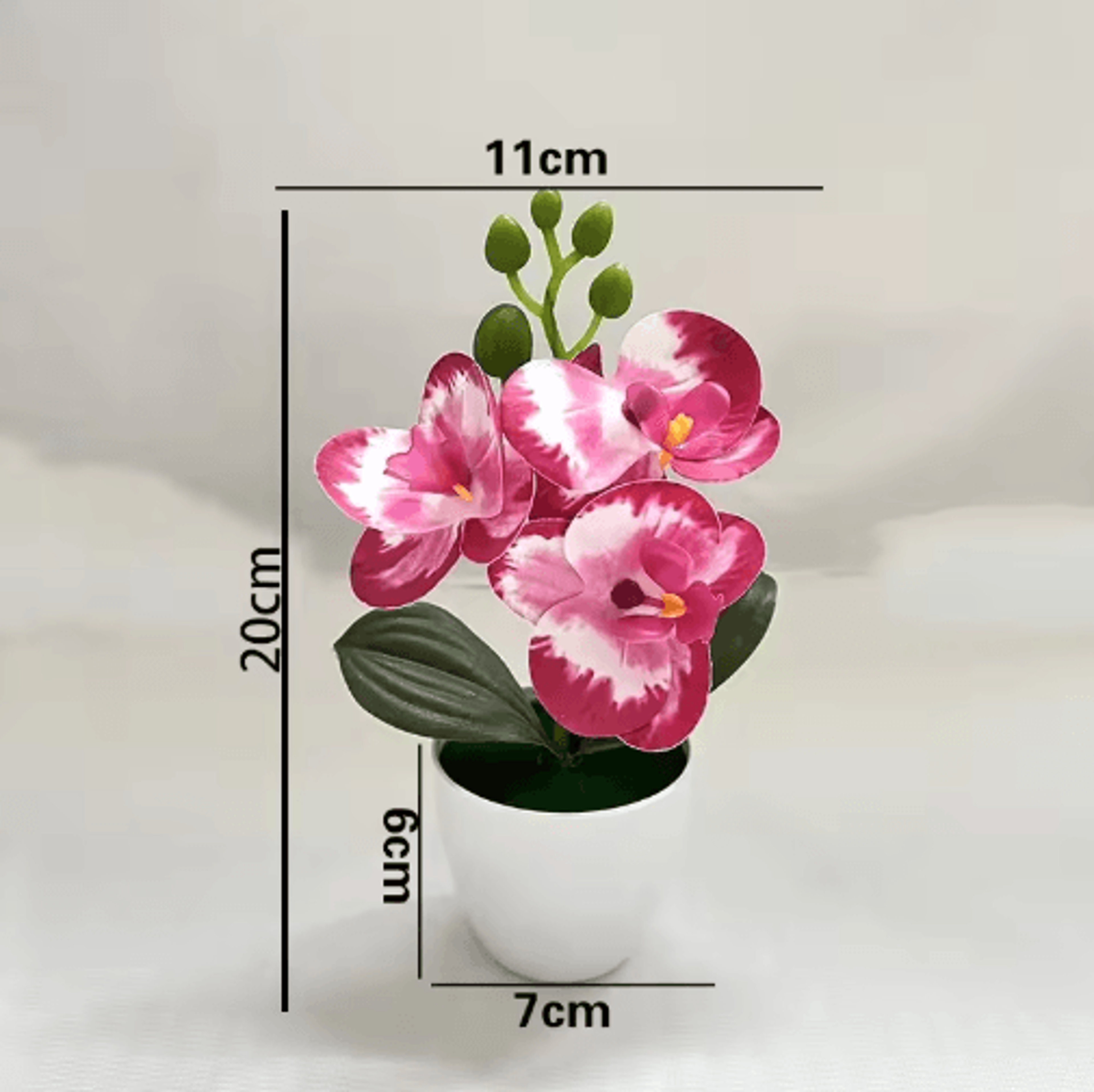 Mini Artificial Bonsai Plant With Pot  Realistic Desktop Greenery For Home Decor 7