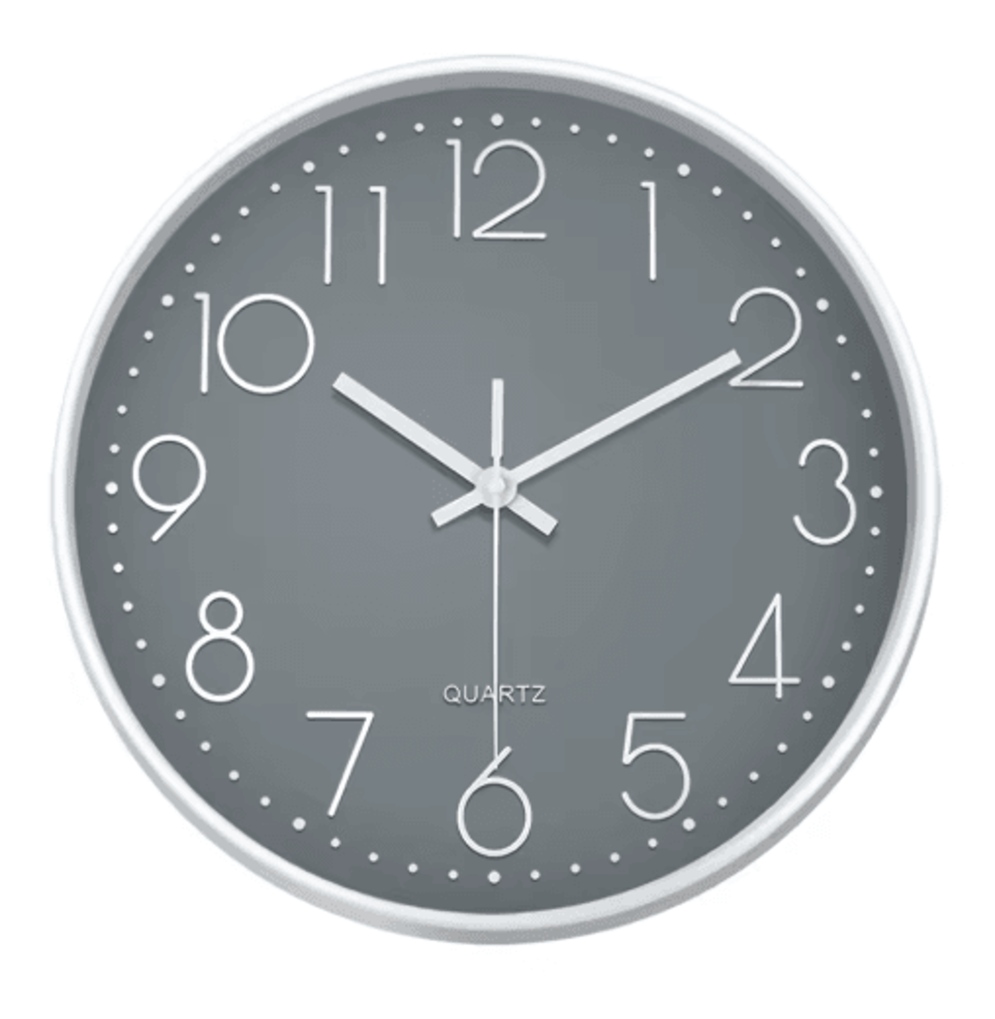 Minimalist 3D Quartz Wall Clock Silent Modern Digital Style For Living Room  Office 5